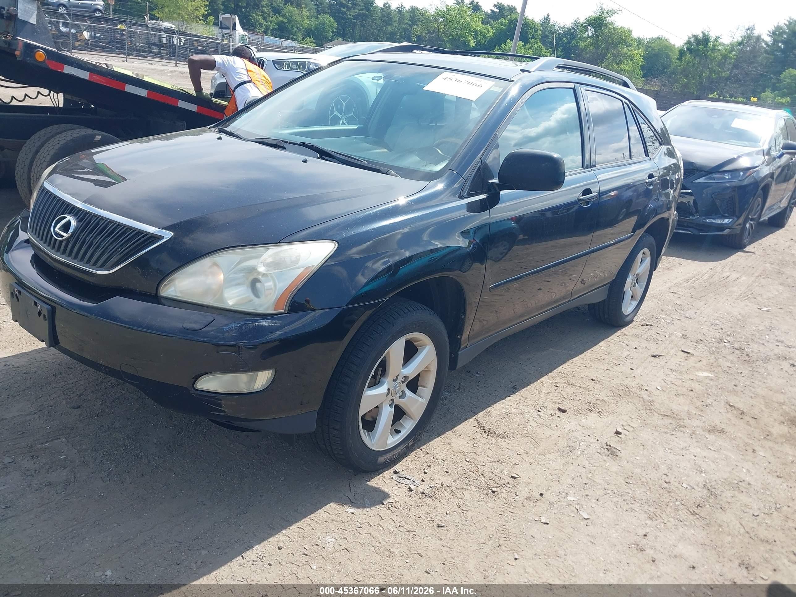 2004 Lexus Rx 330   Black vin: 2T2HA31U54C035000