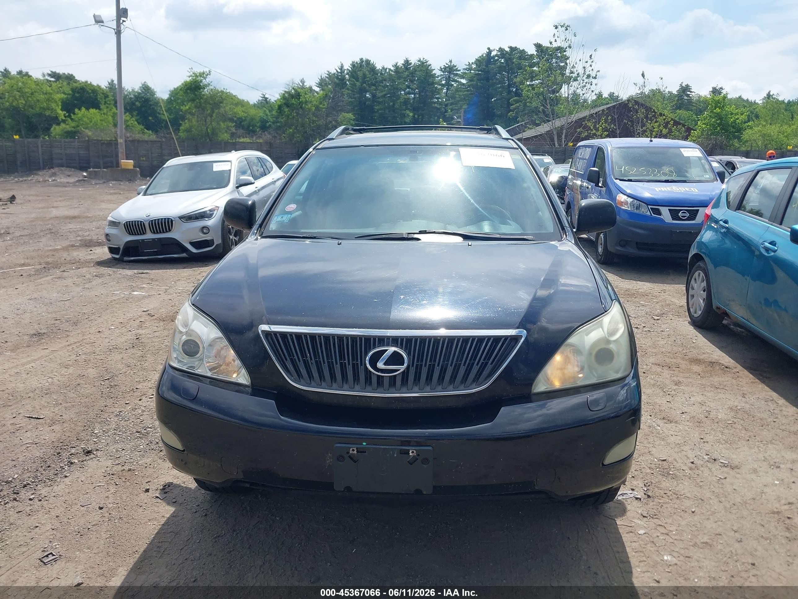 2004 Lexus Rx 330   Black vin: 2T2HA31U54C035000