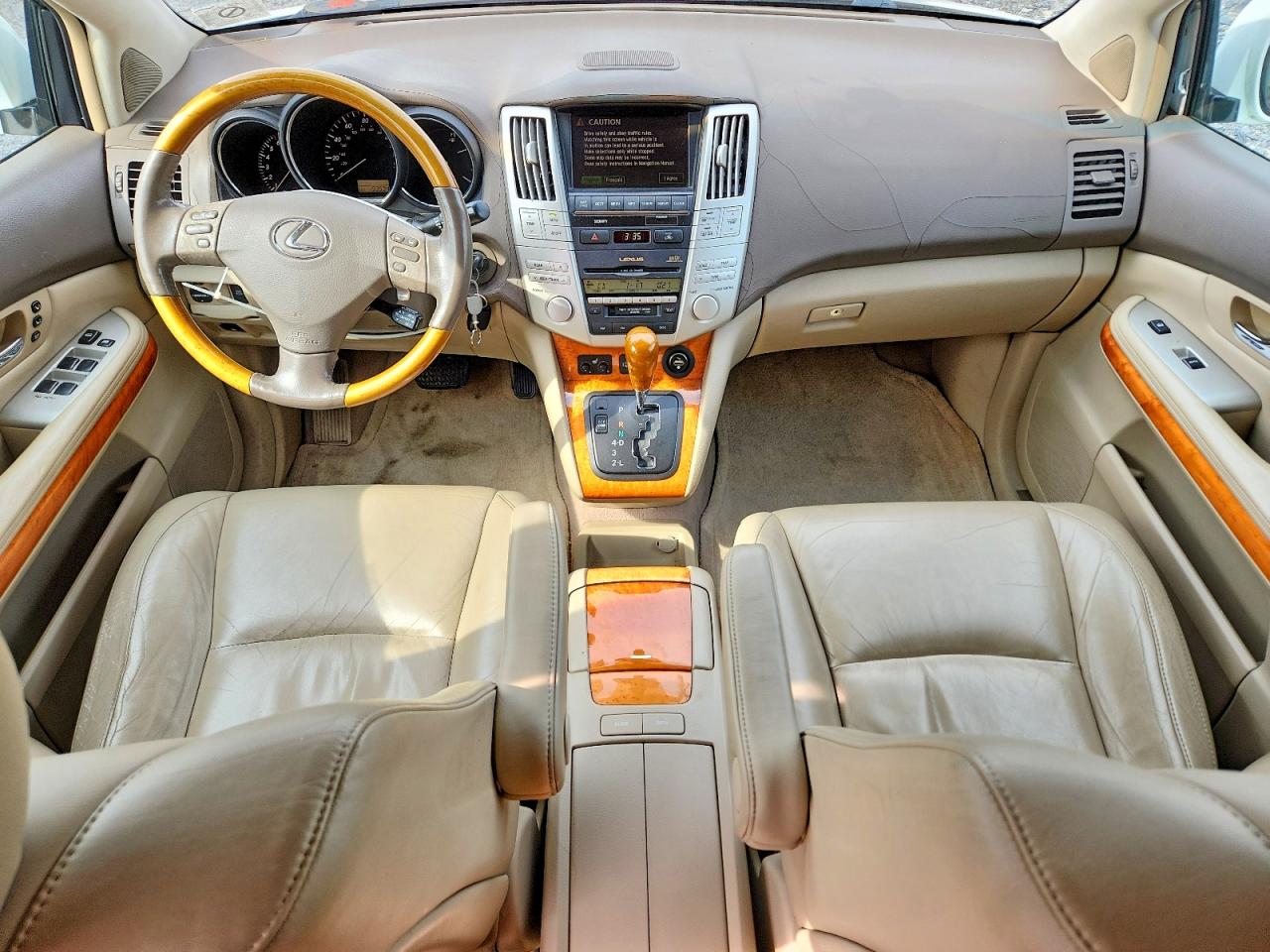 2005 Lexus Rx 330 White vin: 2T2HA31U55C040456
