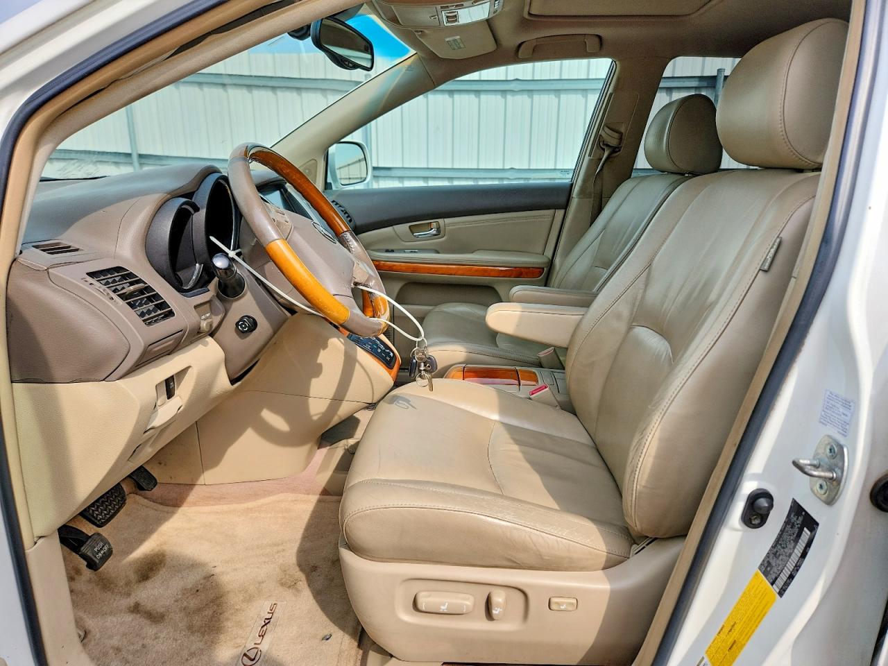 2005 Lexus Rx 330 White vin: 2T2HA31U55C040456