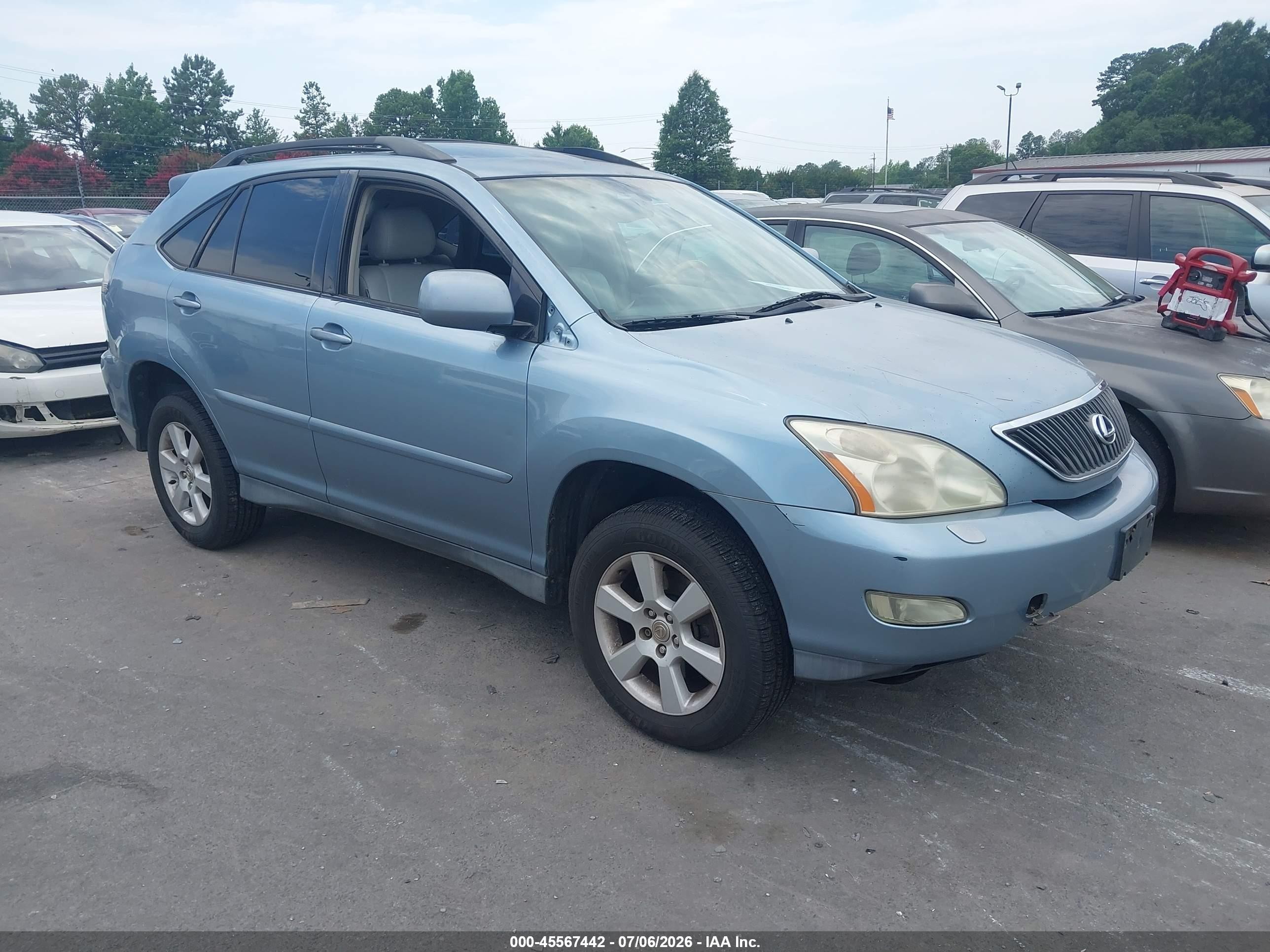2005 Lexus Rx 330   Light Blue vin: 2T2HA31U55C045866