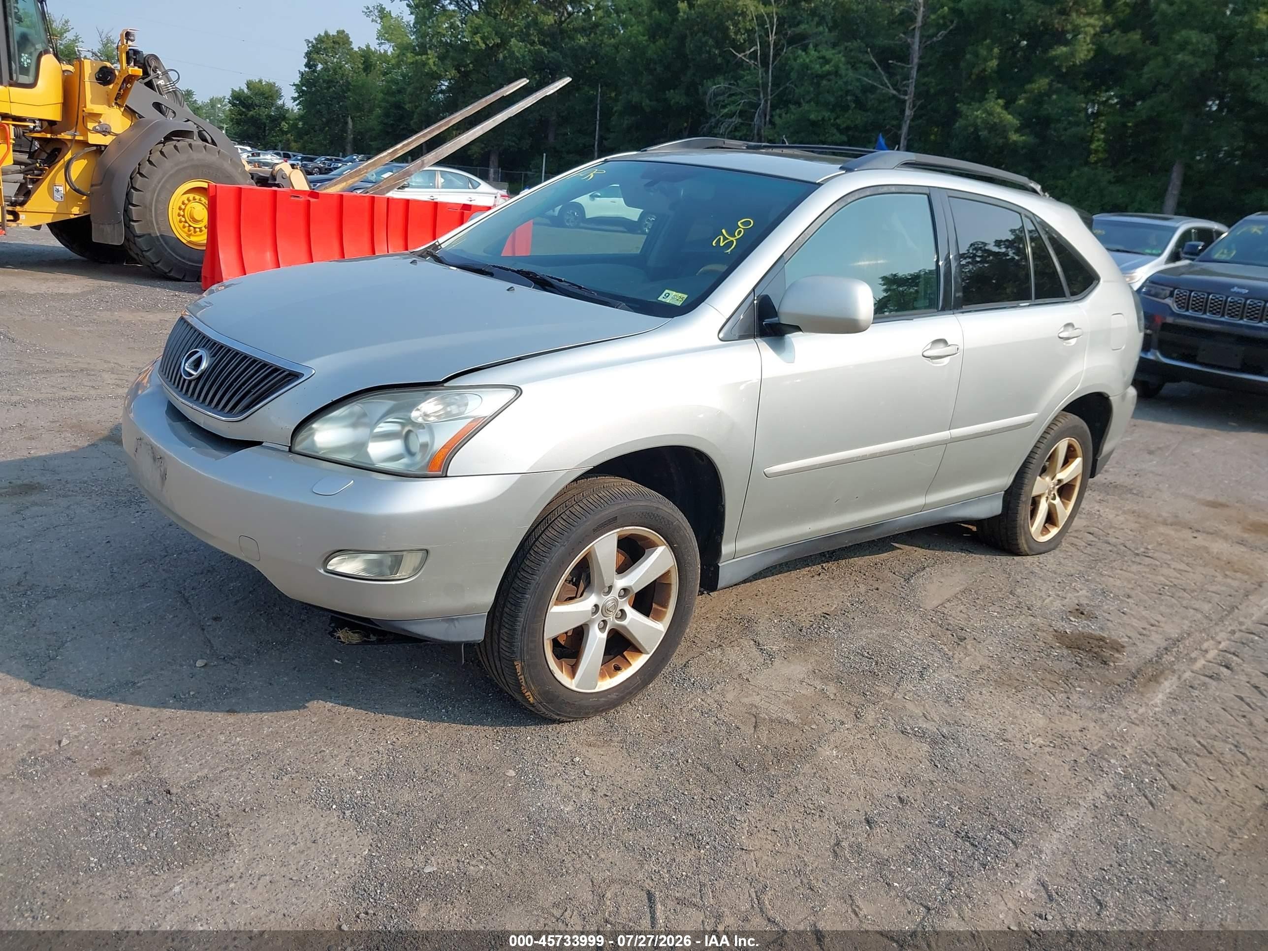 2005 Lexus Rx 330   Silver vin: 2T2HA31U55C049805