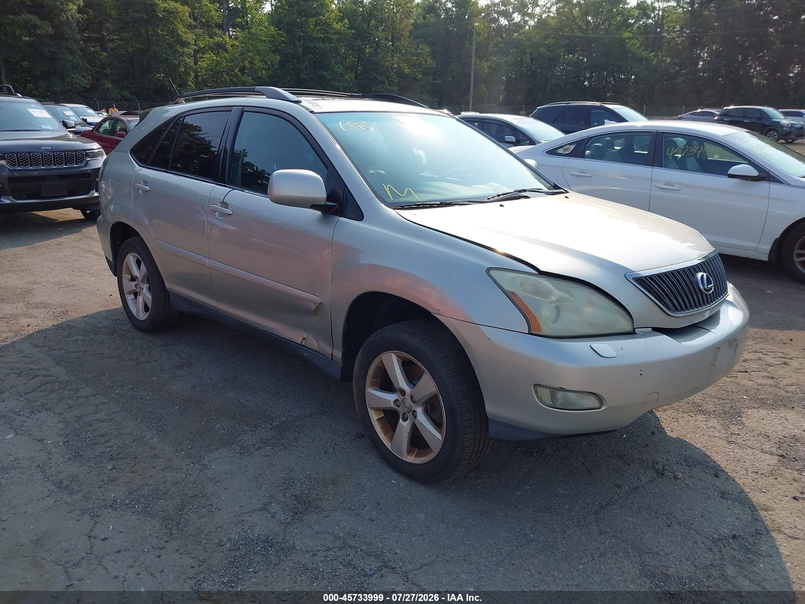 2005 Lexus Rx 330   Silver vin: 2T2HA31U55C049805