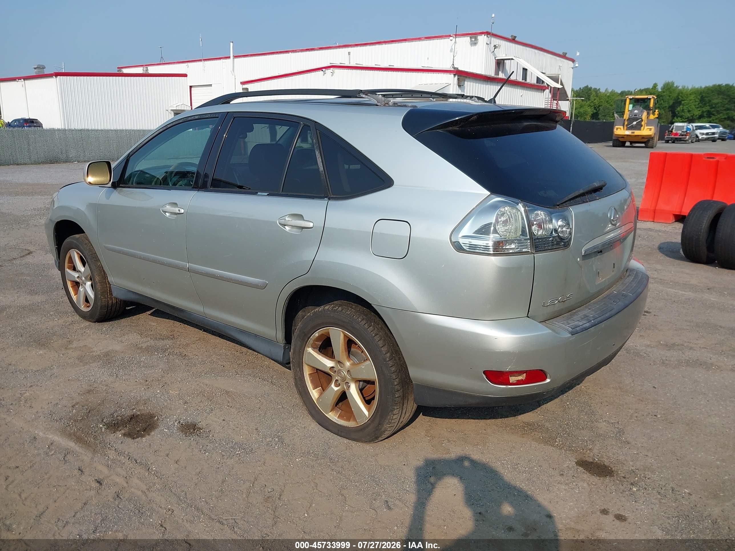 2005 Lexus Rx 330   Silver vin: 2T2HA31U55C049805