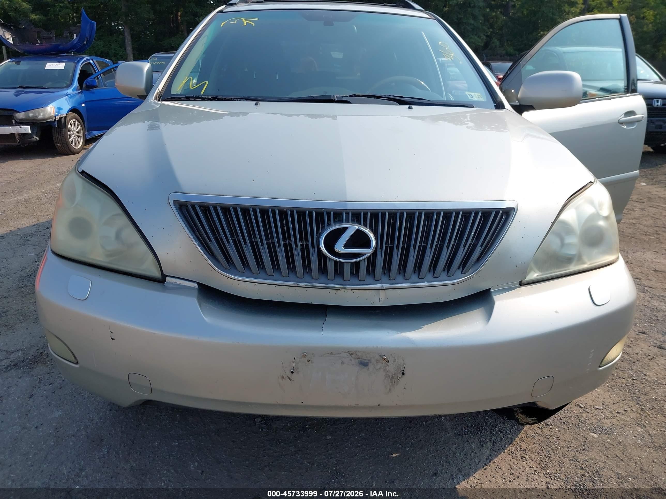 2005 Lexus Rx 330   Silver vin: 2T2HA31U55C049805