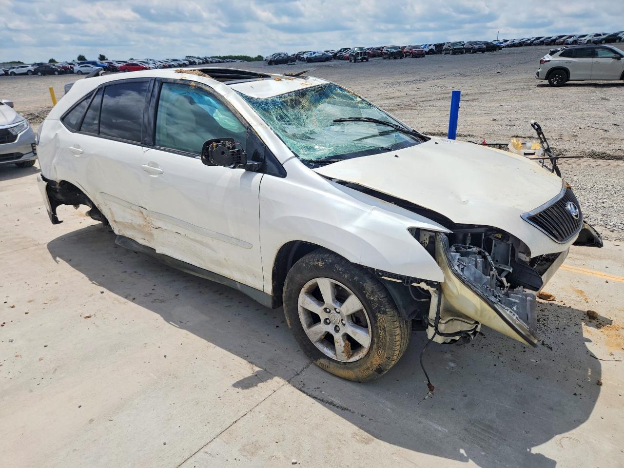 2005 Lexus Rx 330 White vin: 2T2HA31U55C057662