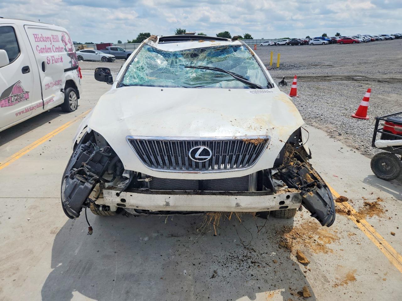 2005 Lexus Rx 330 White vin: 2T2HA31U55C057662