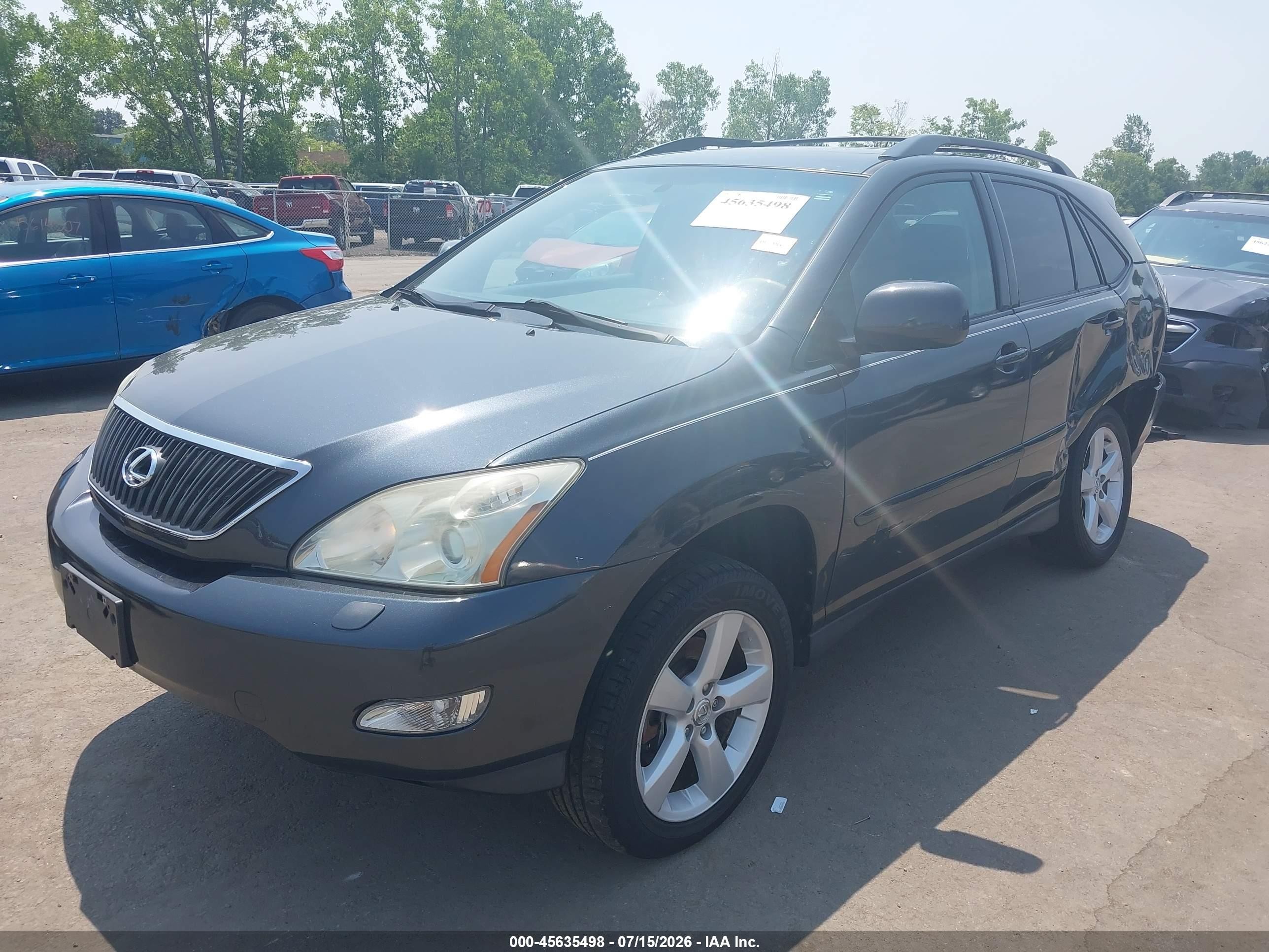2005 Lexus Rx 330   Black vin: 2T2HA31U55C057970