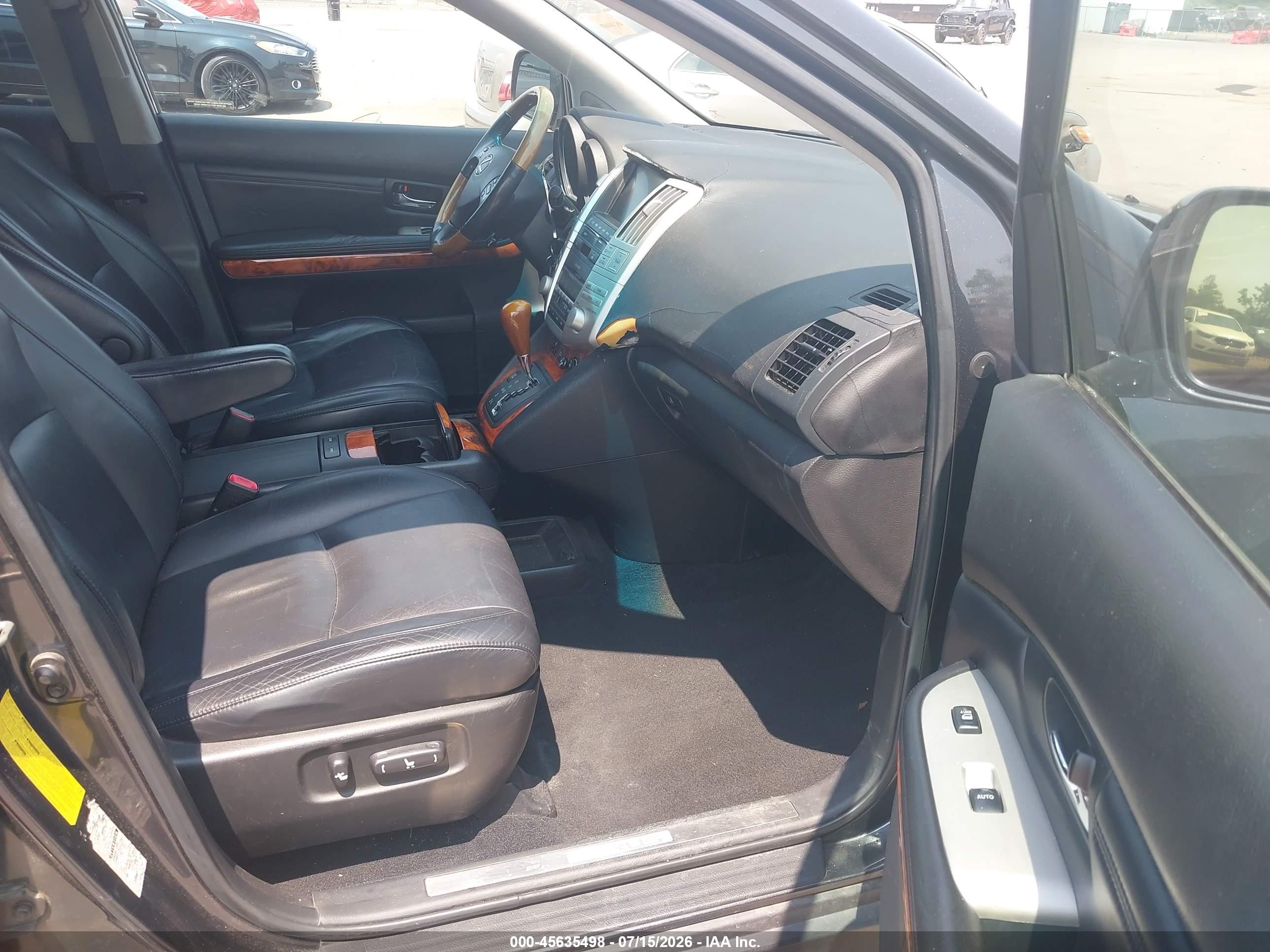 2005 Lexus Rx 330   Black vin: 2T2HA31U55C057970