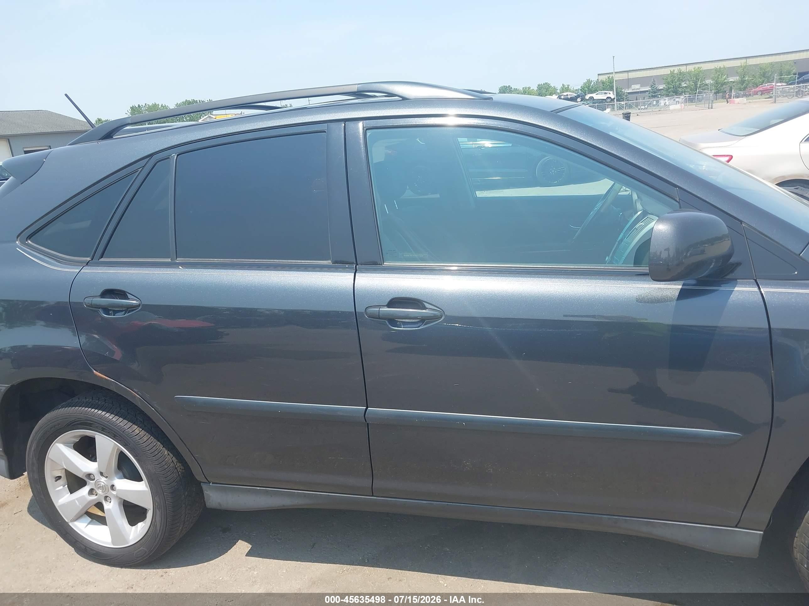 2005 Lexus Rx 330   Black vin: 2T2HA31U55C057970
