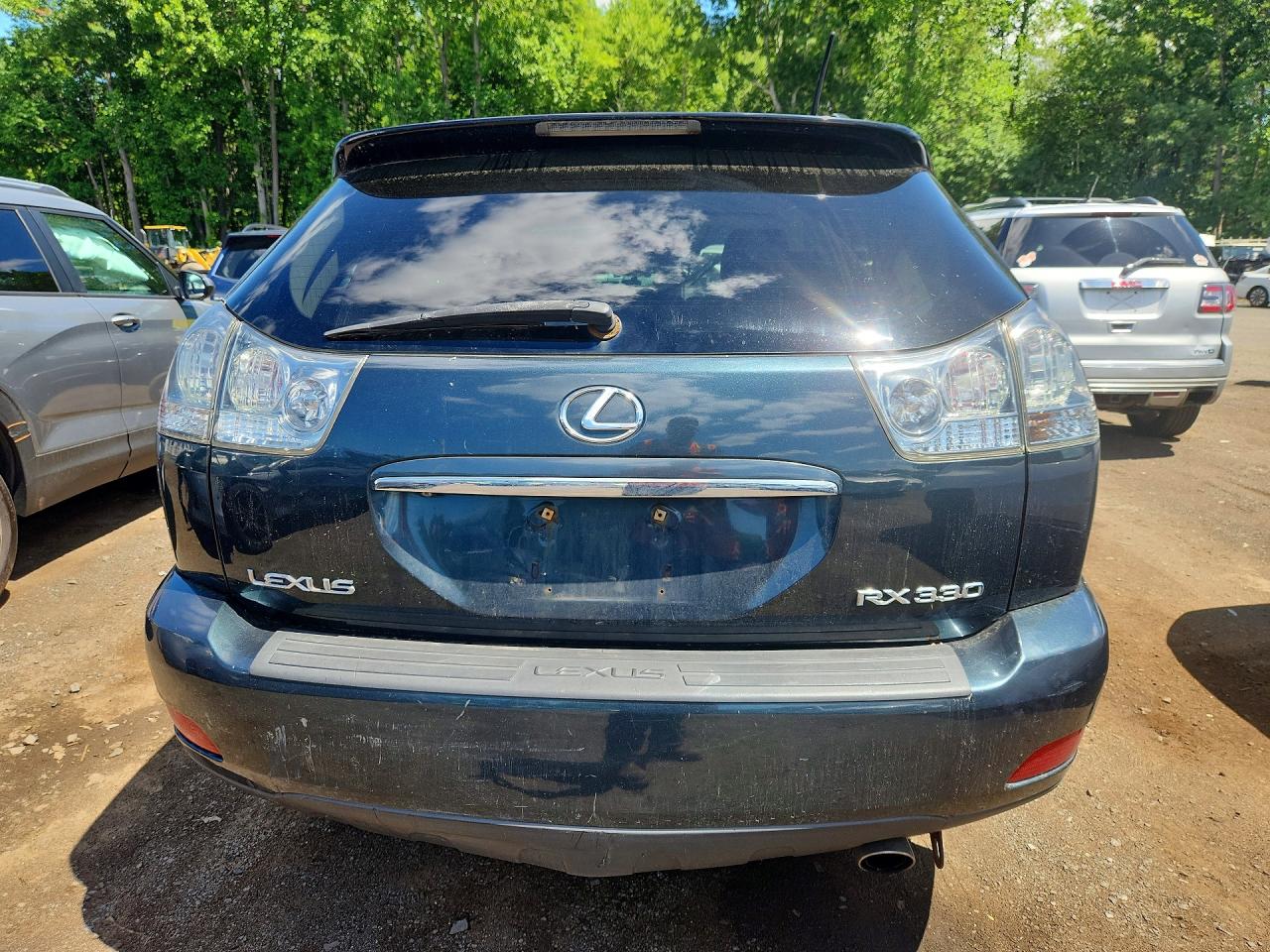 2005 Lexus Rx 330 Зеленый vin: 2T2HA31U55C059069