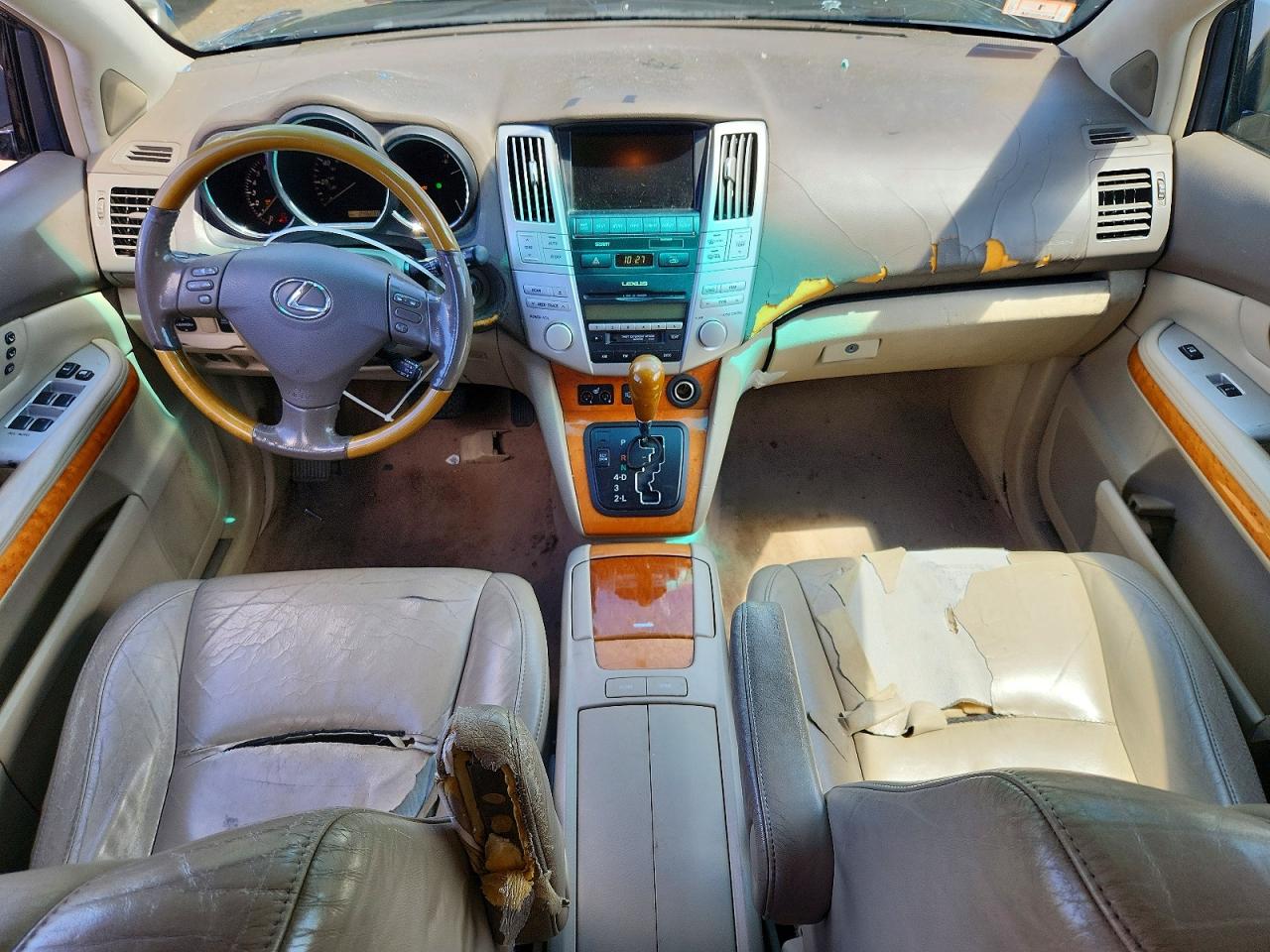 2005 Lexus Rx 330 Зеленый vin: 2T2HA31U55C059069