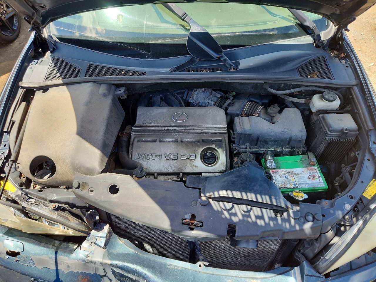 2005 Lexus Rx 330 Зеленый vin: 2T2HA31U55C059069