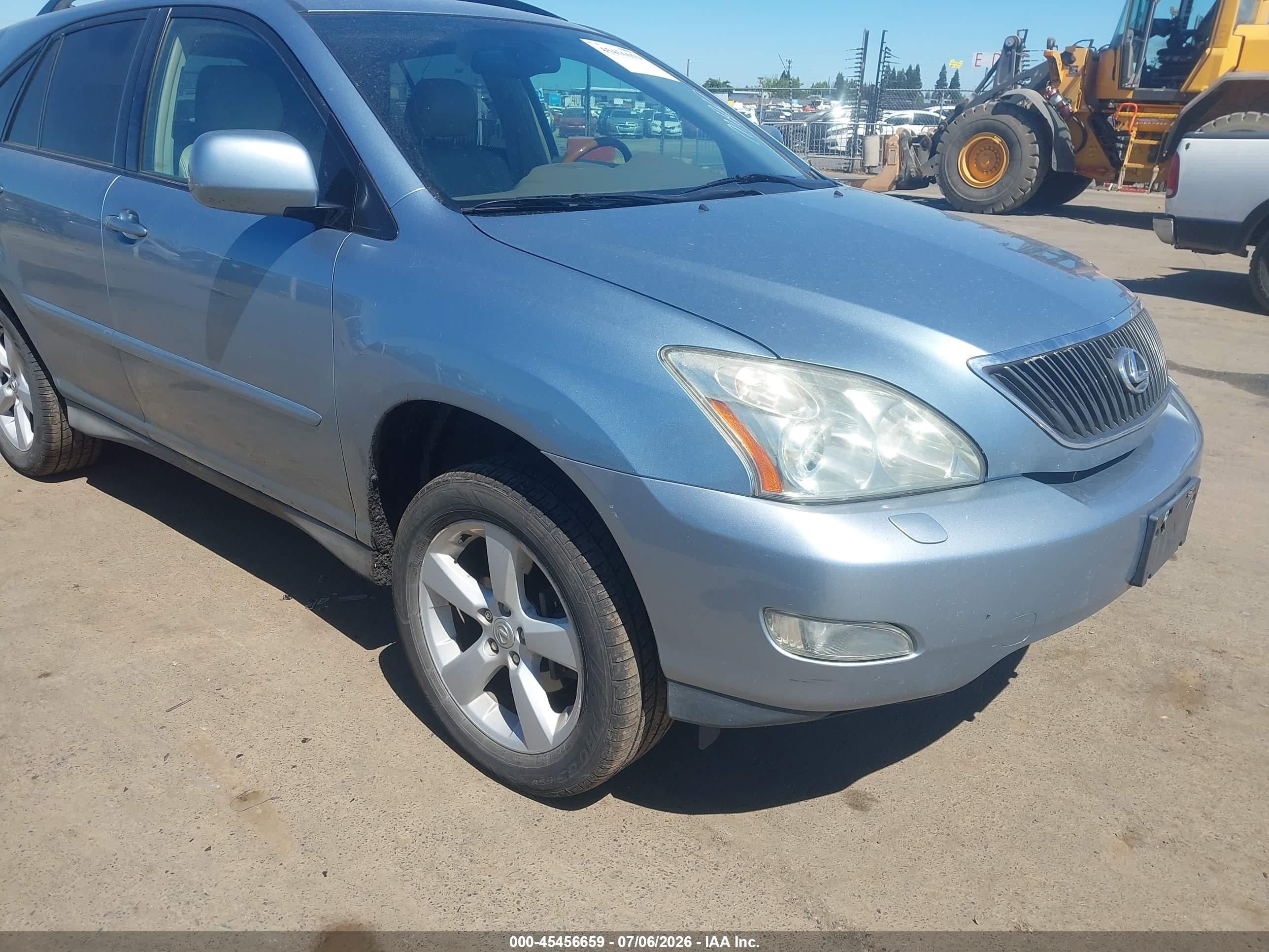 2005 Lexus Rx 330   Blue vin: 2T2HA31U55C080035