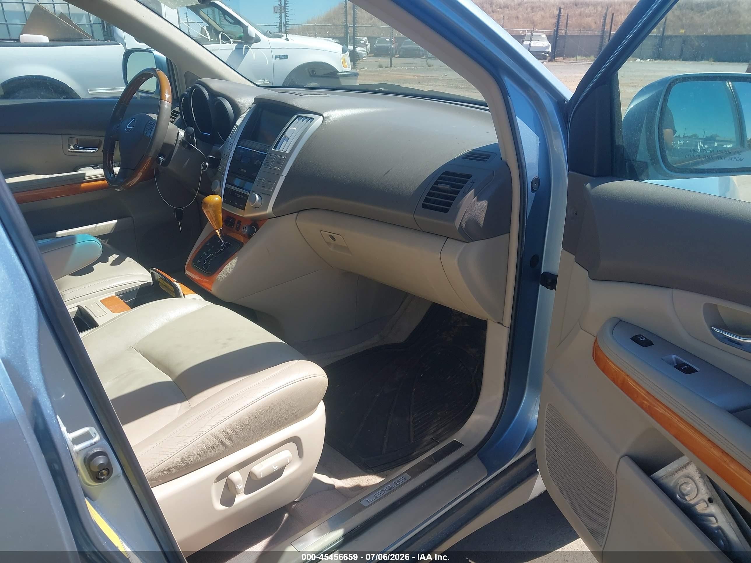 2005 Lexus Rx 330   Blue vin: 2T2HA31U55C080035
