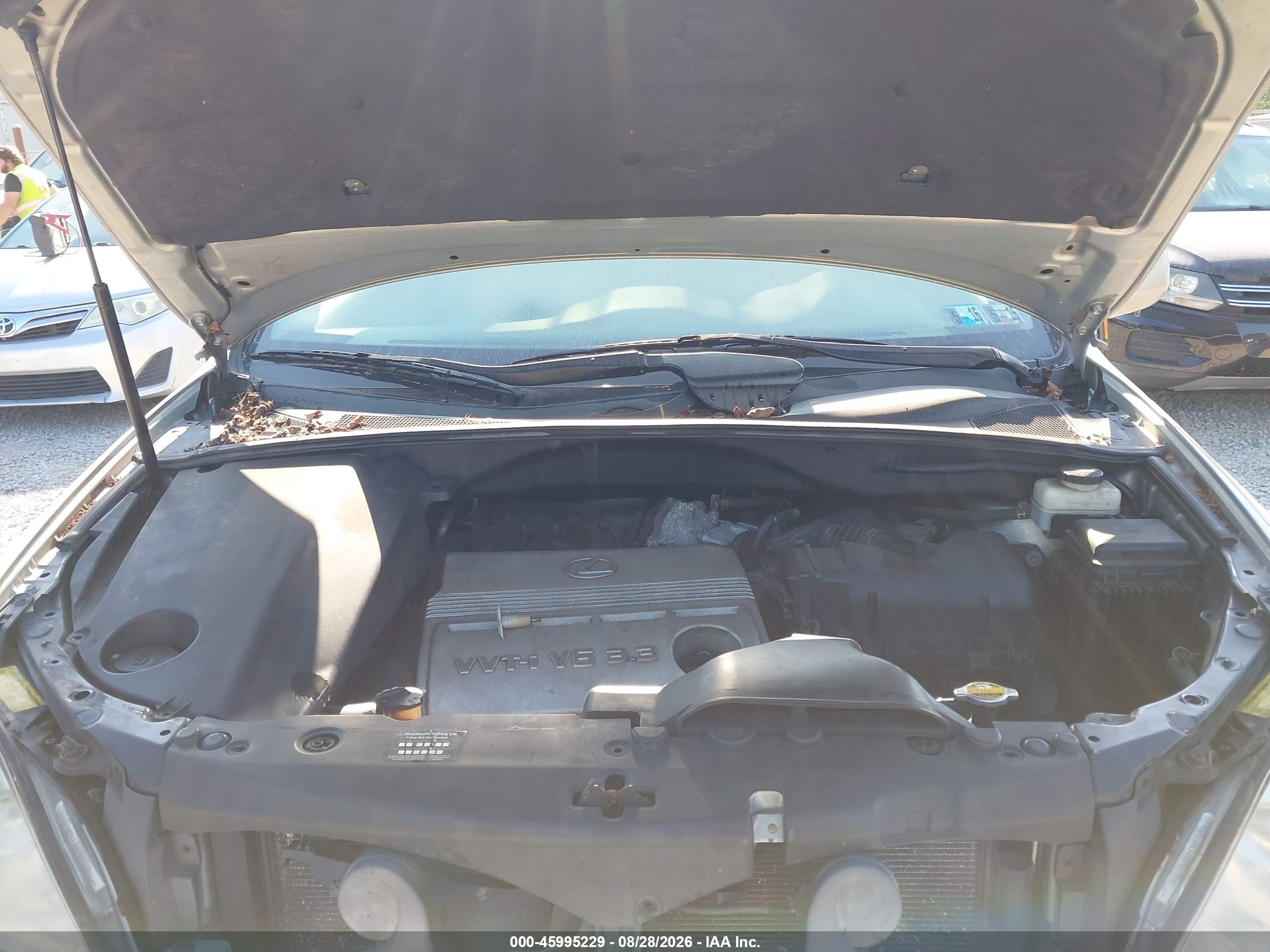 2005 Lexus Rx 330   Желто-коричневый vin: 2T2HA31U55C080410