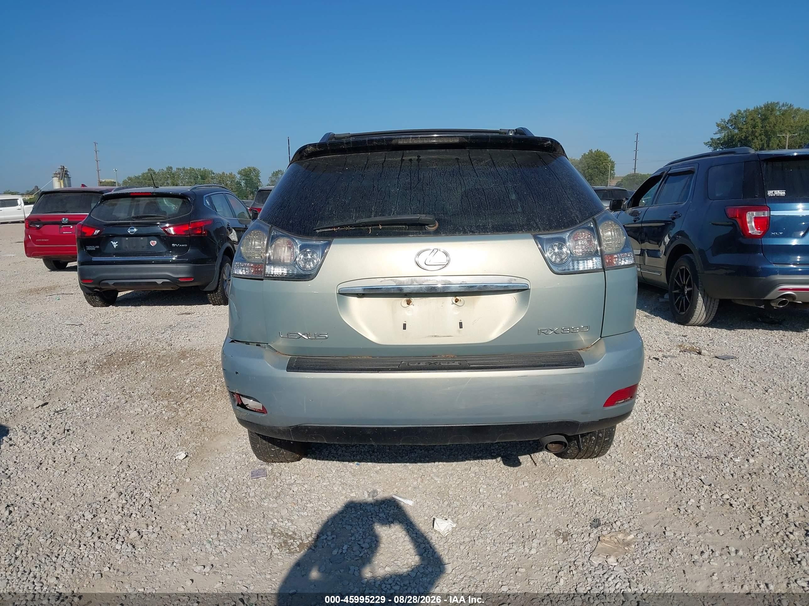2005 Lexus Rx 330   Желто-коричневый vin: 2T2HA31U55C080410