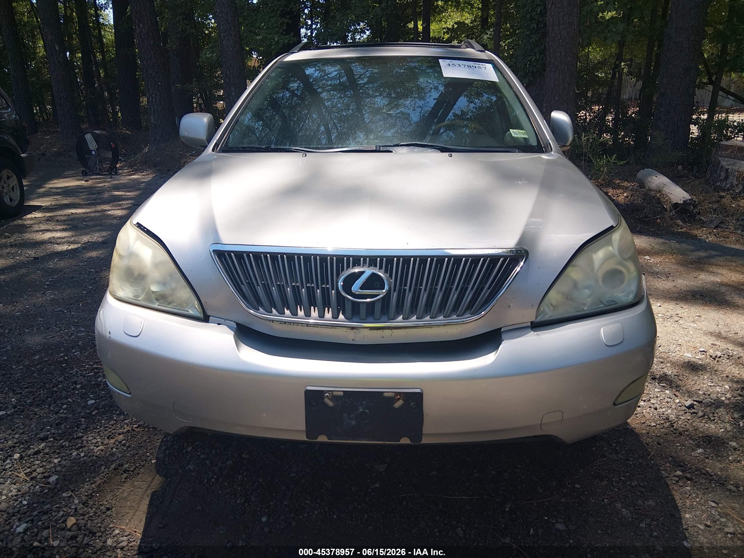 2005 Lexus Rx 330   Silver vin: 2T2HA31U55C081086