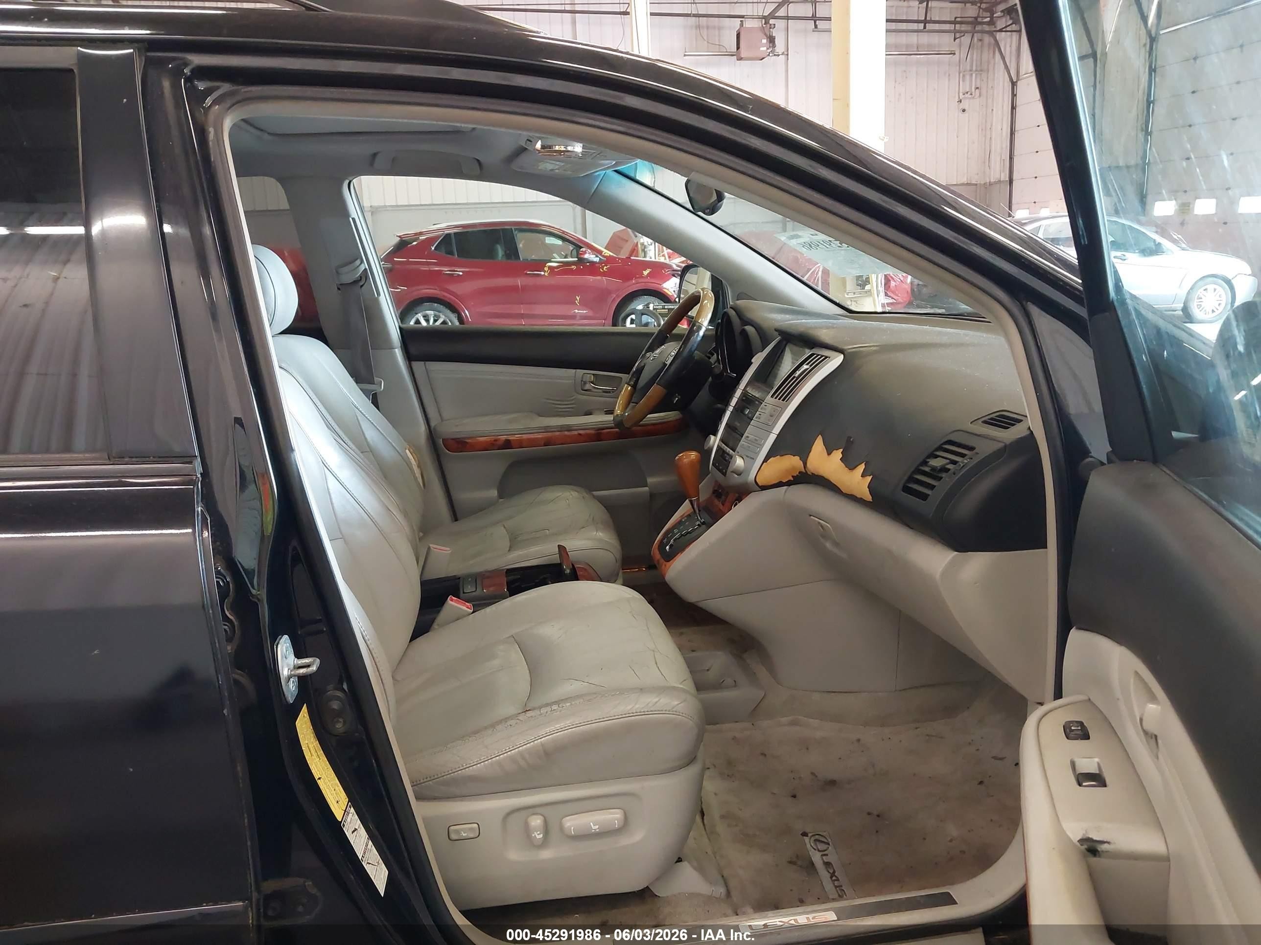 2006 Lexus Rx 330   Black vin: 2T2HA31U56C095233