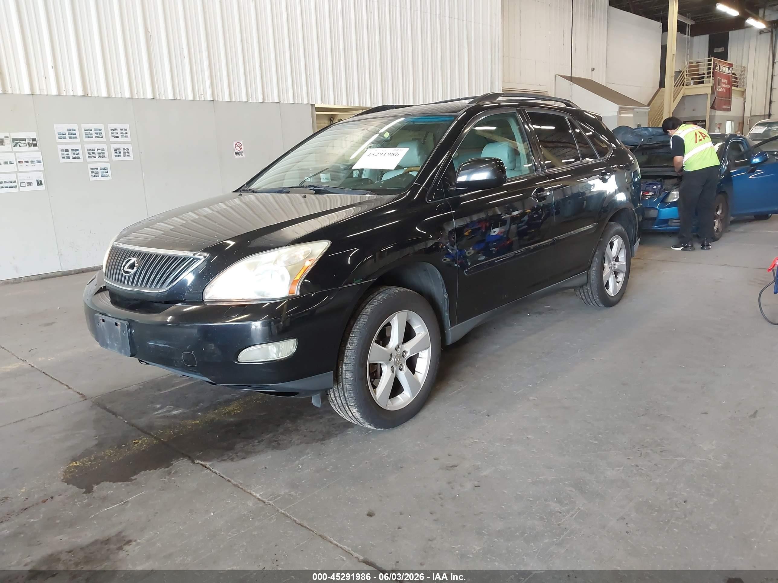 2006 Lexus Rx 330   Black vin: 2T2HA31U56C095233