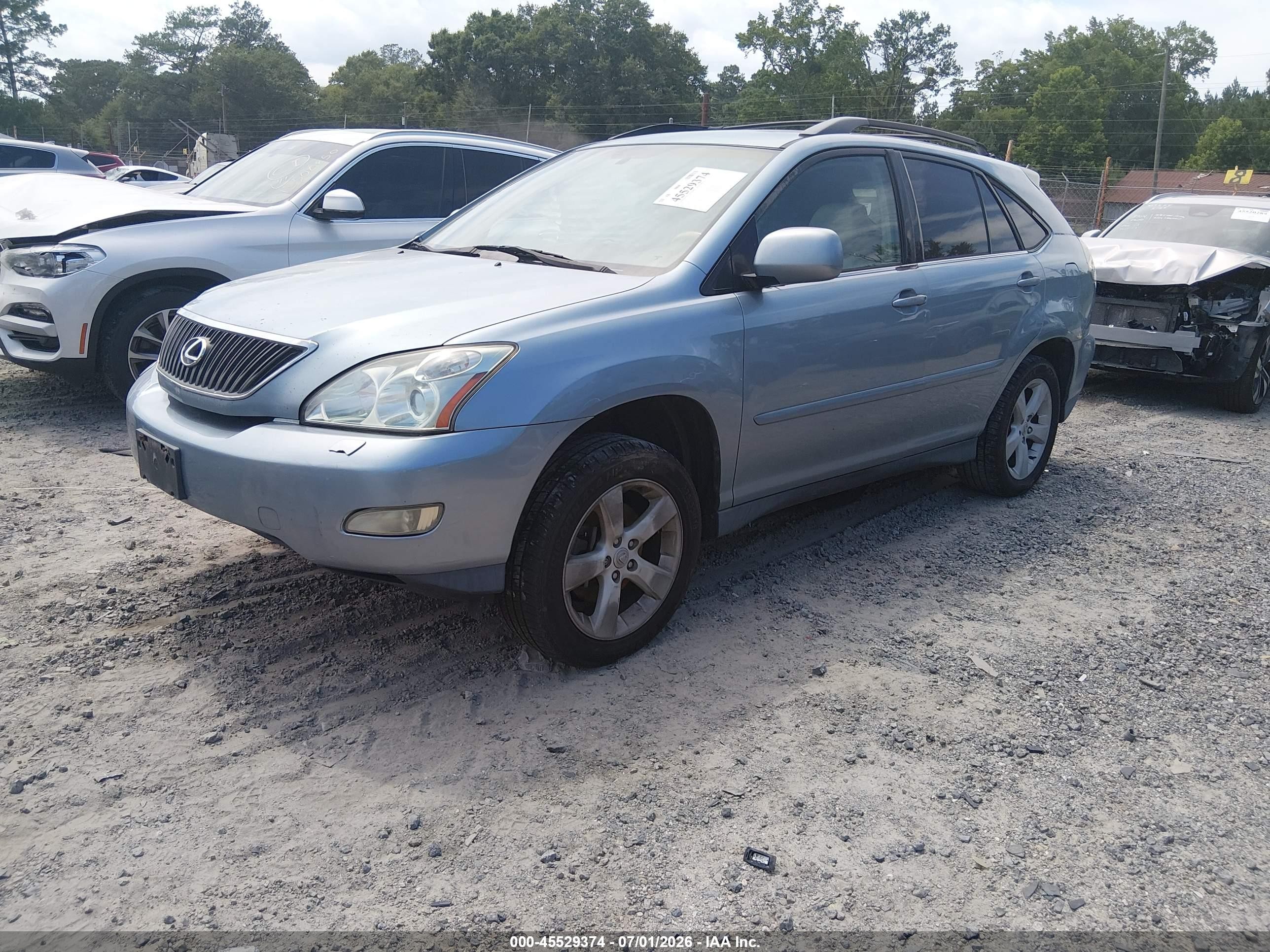 2004 Lexus Rx 330   Blue vin: 2T2HA31U64C003284