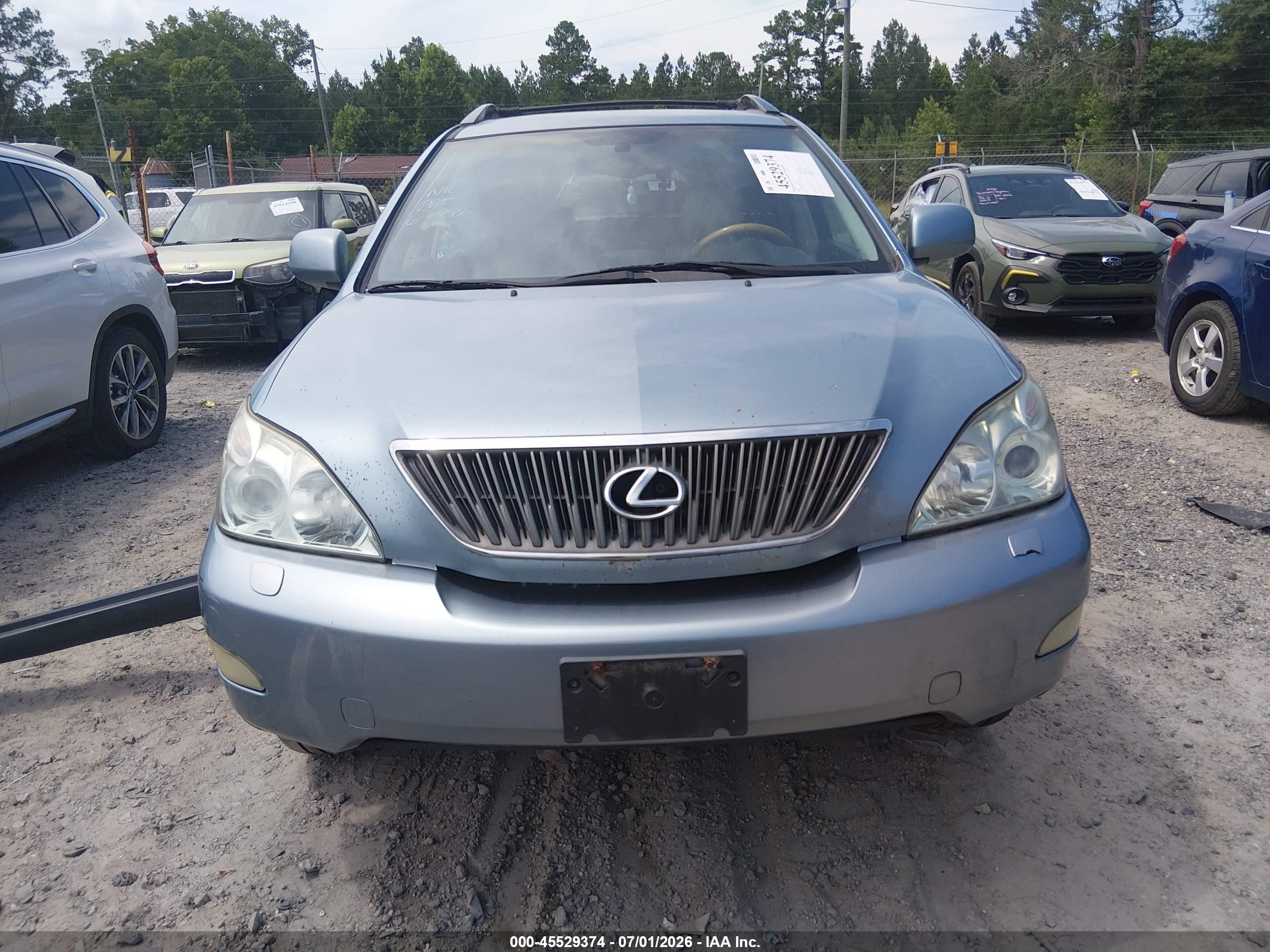 2004 Lexus Rx 330   Blue vin: 2T2HA31U64C003284