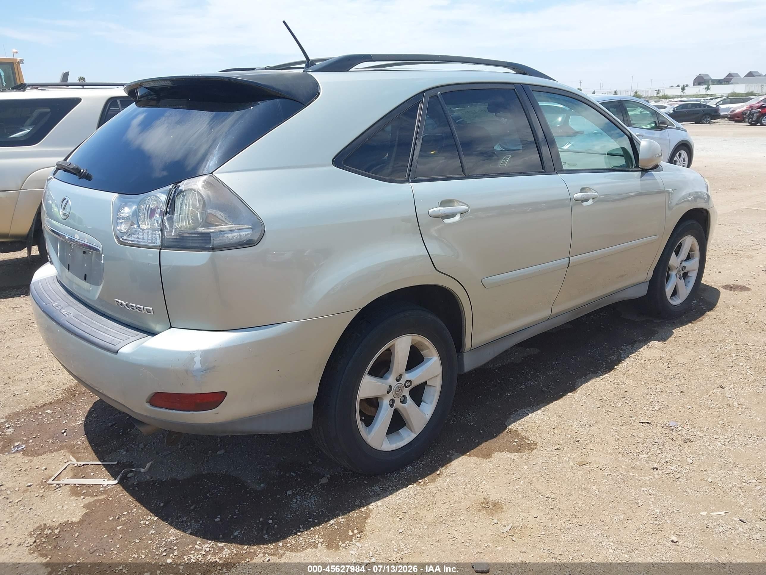 2004 Lexus Rx 330   Серебряный vin: 2T2HA31U64C004855