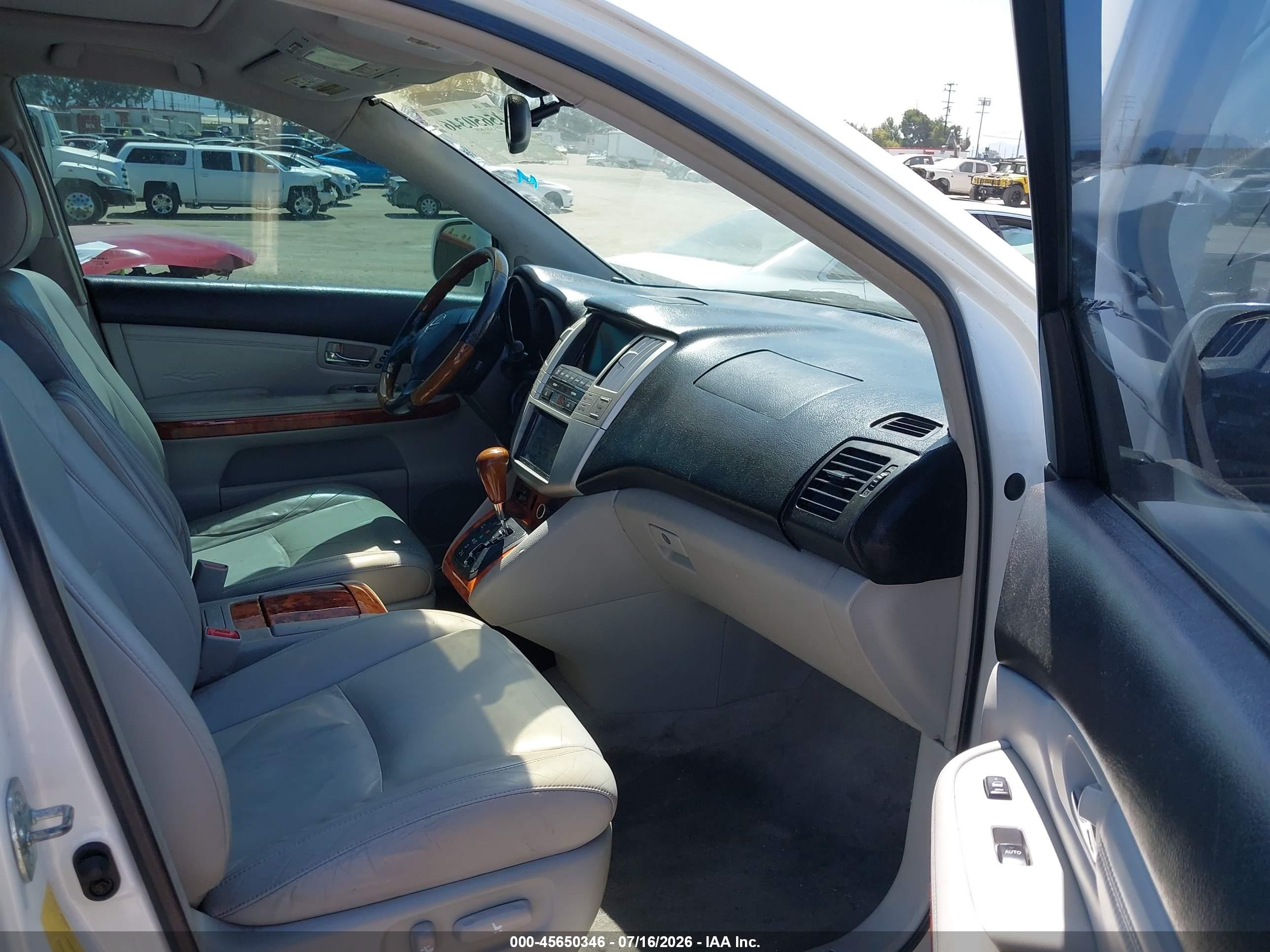 2004 Lexus Rx 330   White vin: 2T2HA31U64C020652