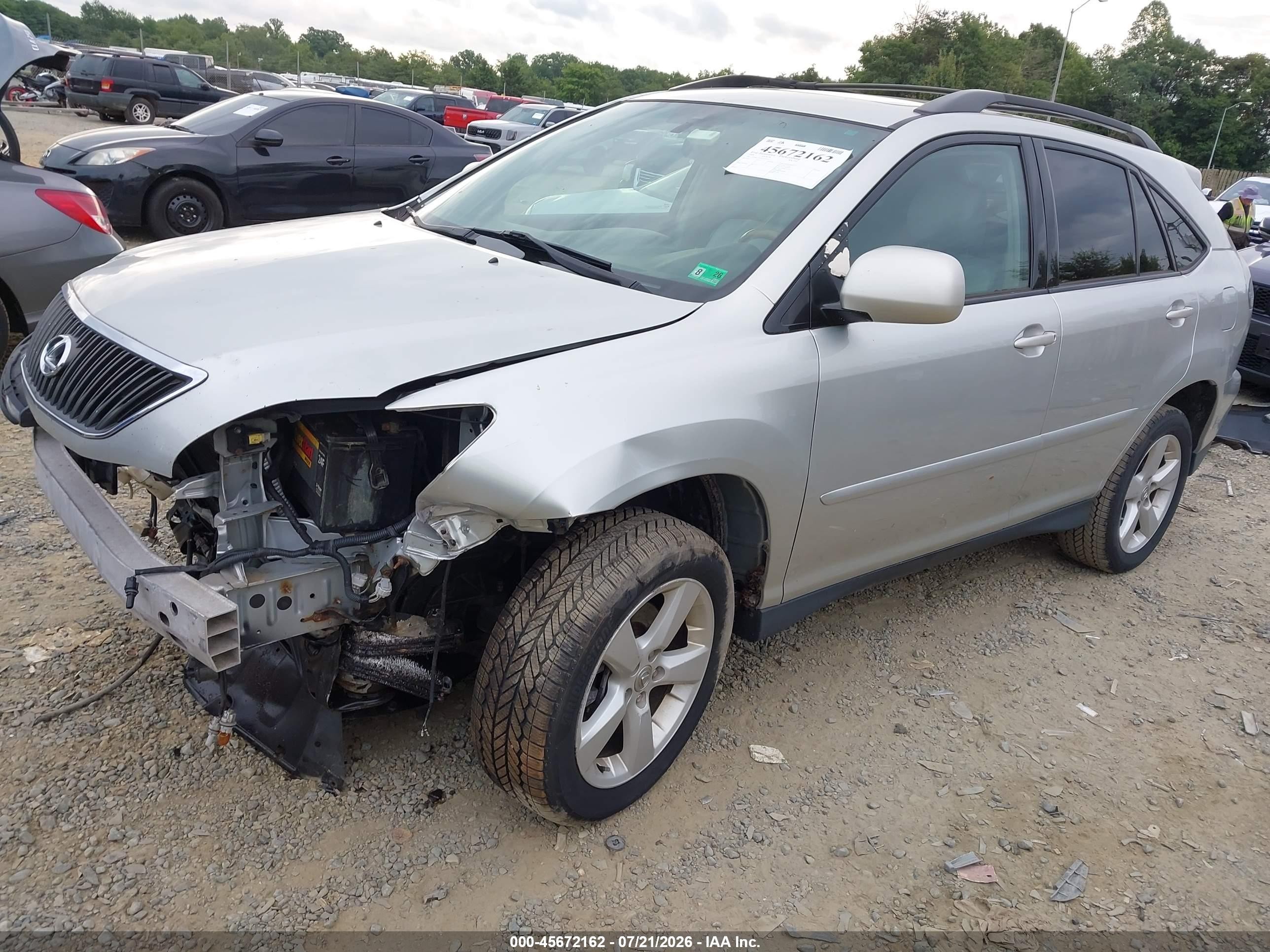 2004 Lexus Rx 330   Silver vin: 2T2HA31U64C021610