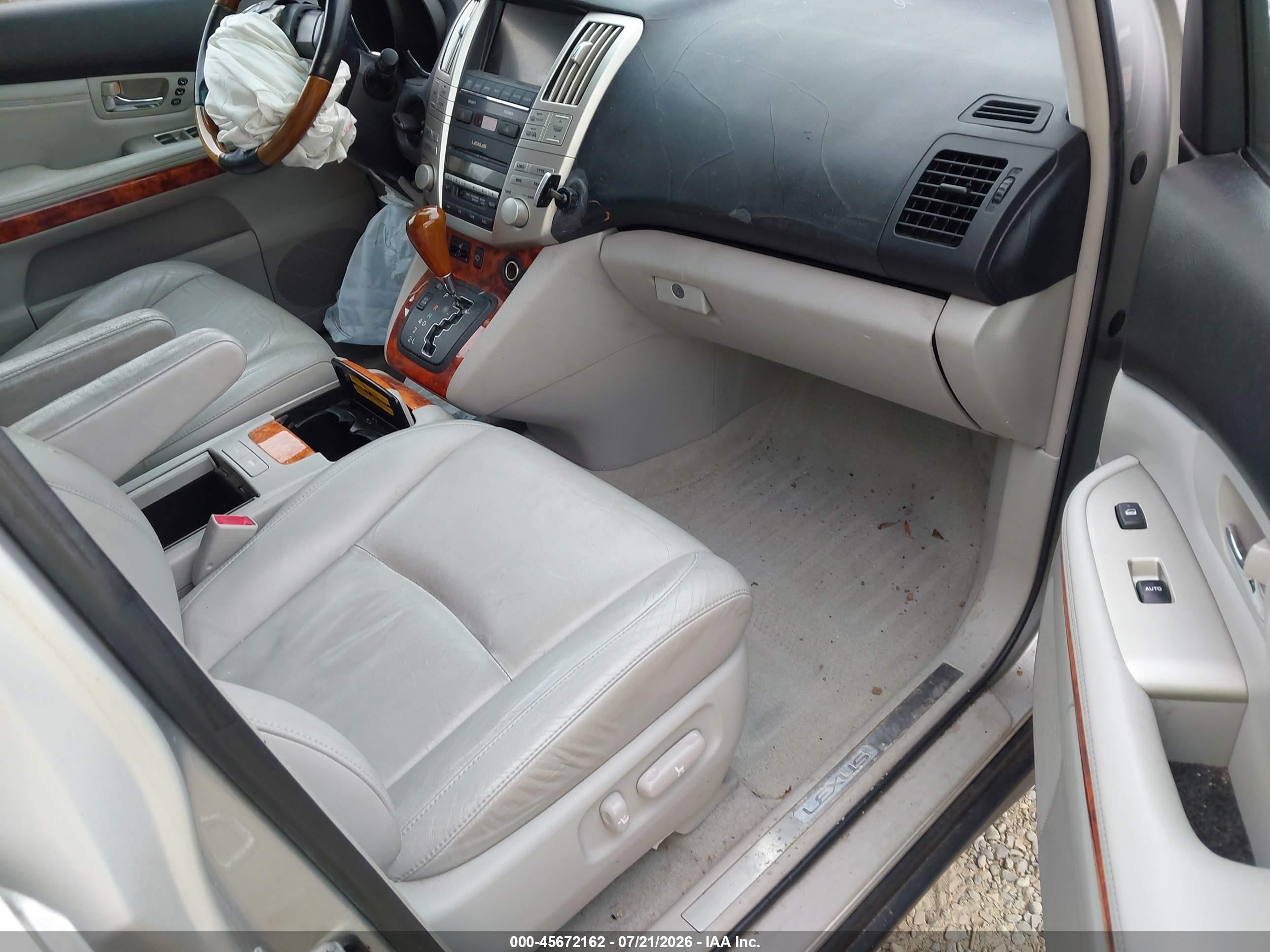 2004 Lexus Rx 330   Silver vin: 2T2HA31U64C021610