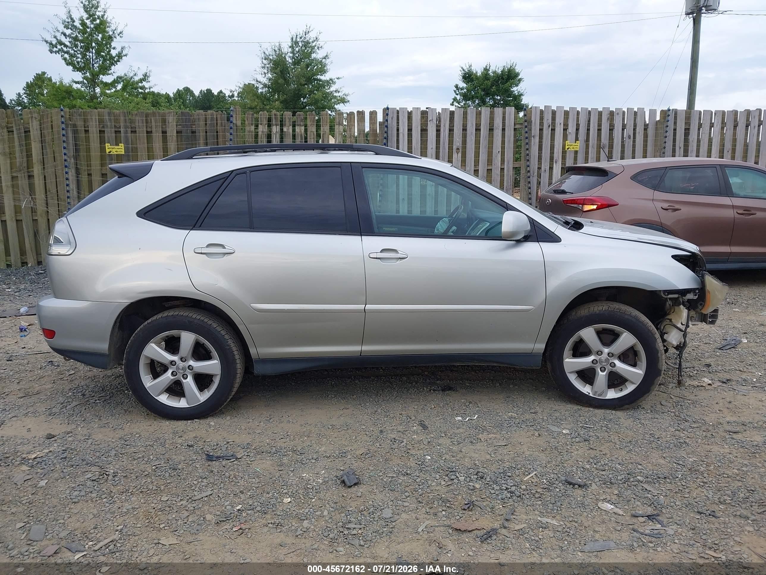 2004 Lexus Rx 330   Silver vin: 2T2HA31U64C021610