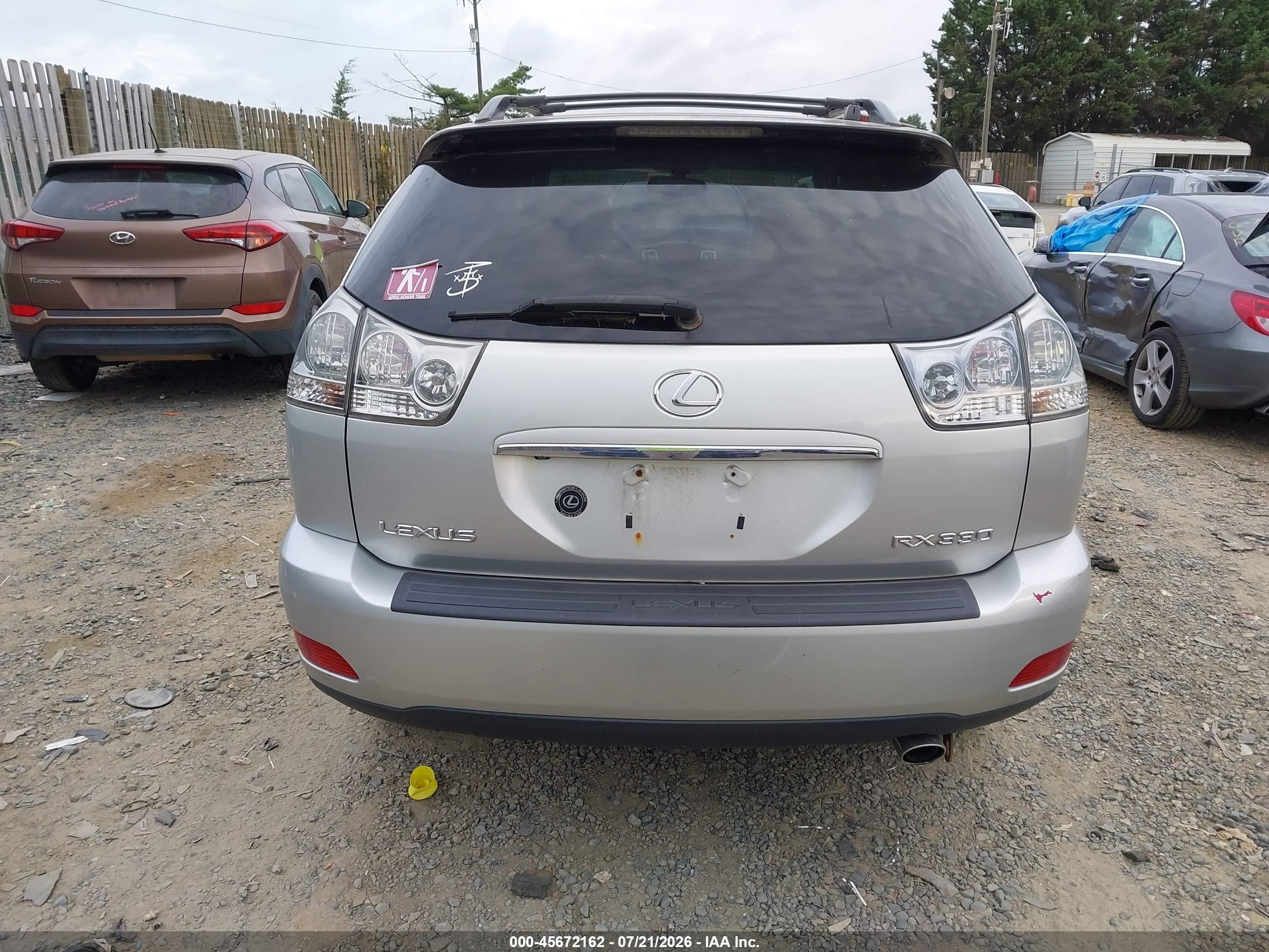 2004 Lexus Rx 330   Silver vin: 2T2HA31U64C021610