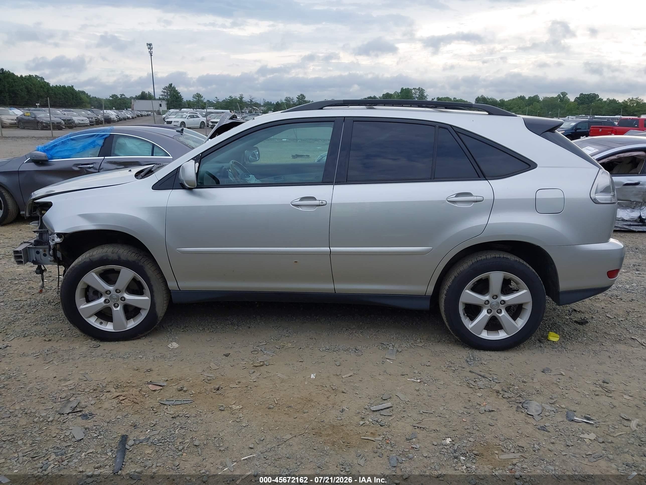 2004 Lexus Rx 330   Silver vin: 2T2HA31U64C021610
