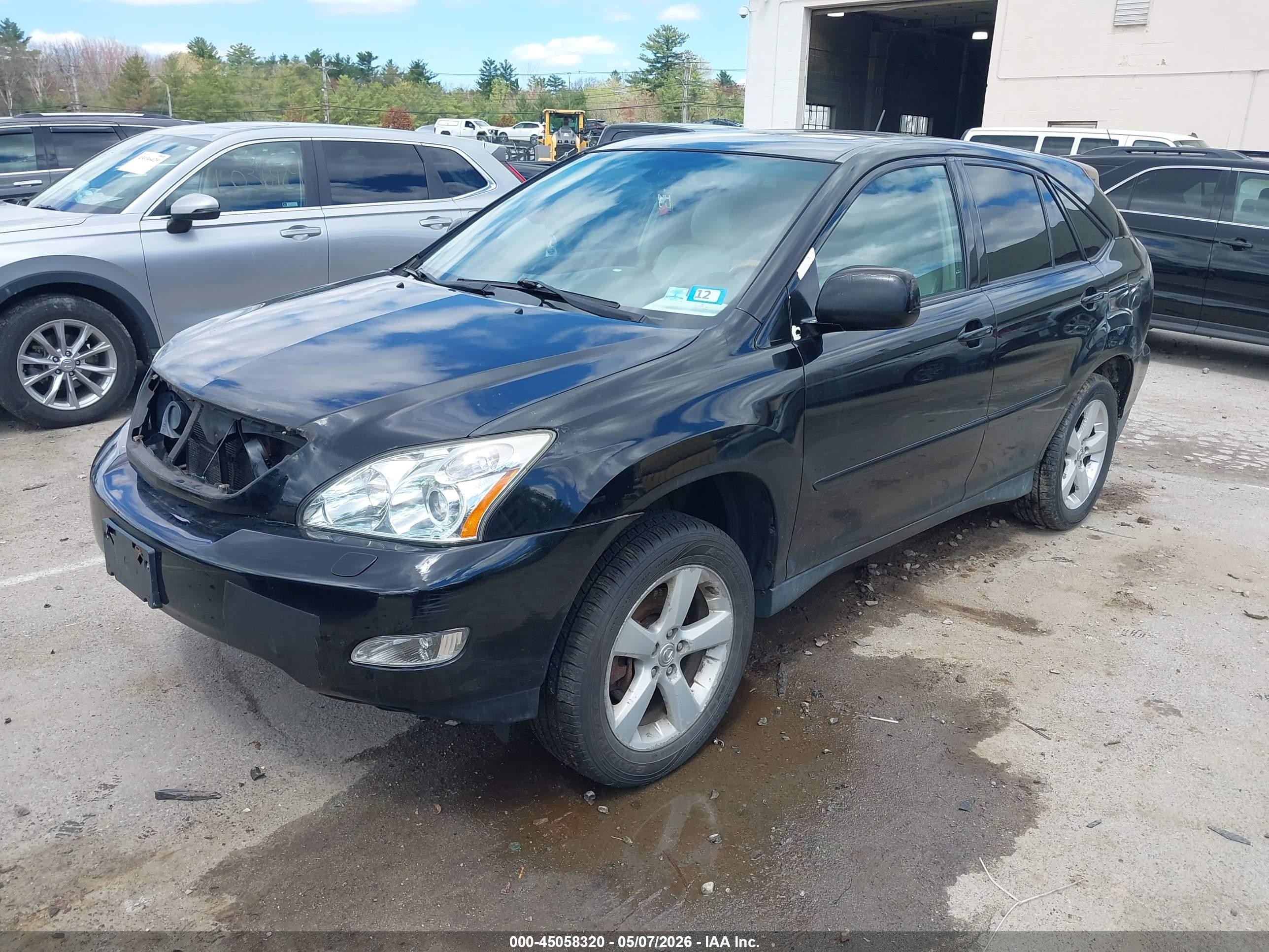2004 Lexus Rx 330 Black vin: 2T2HA31U64C026905