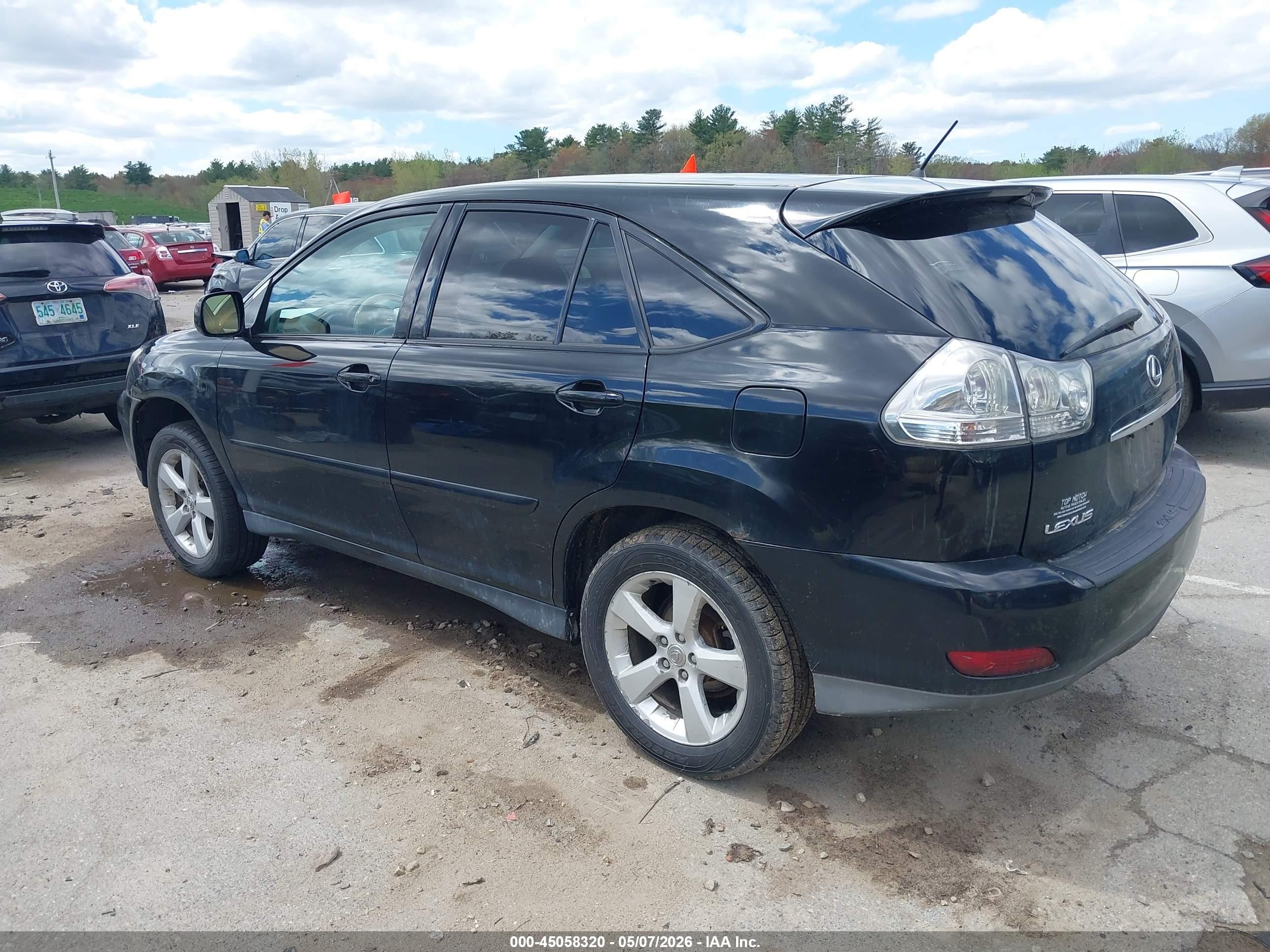 2004 Lexus Rx 330 Black vin: 2T2HA31U64C026905