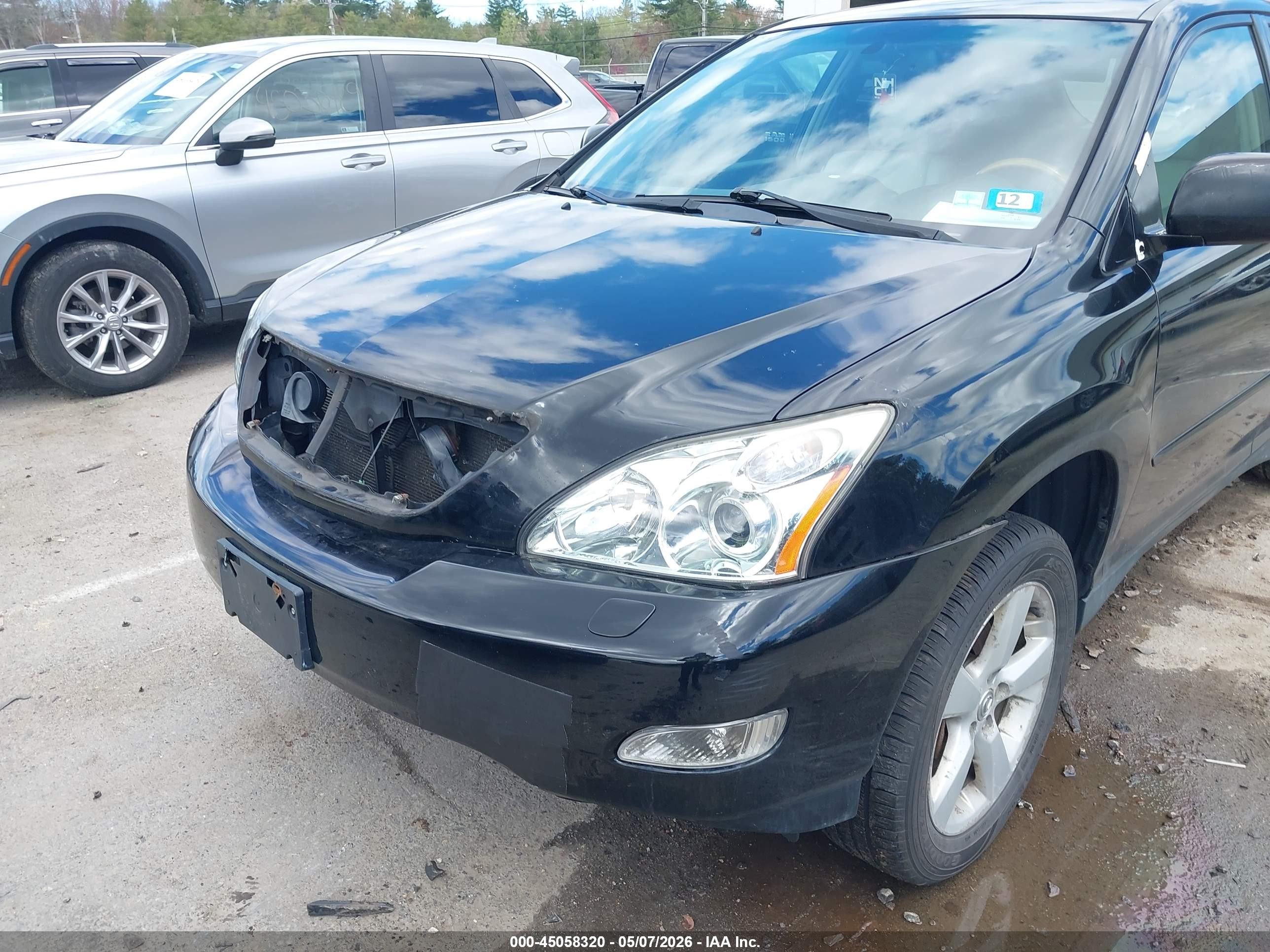 2004 Lexus Rx 330 Black vin: 2T2HA31U64C026905