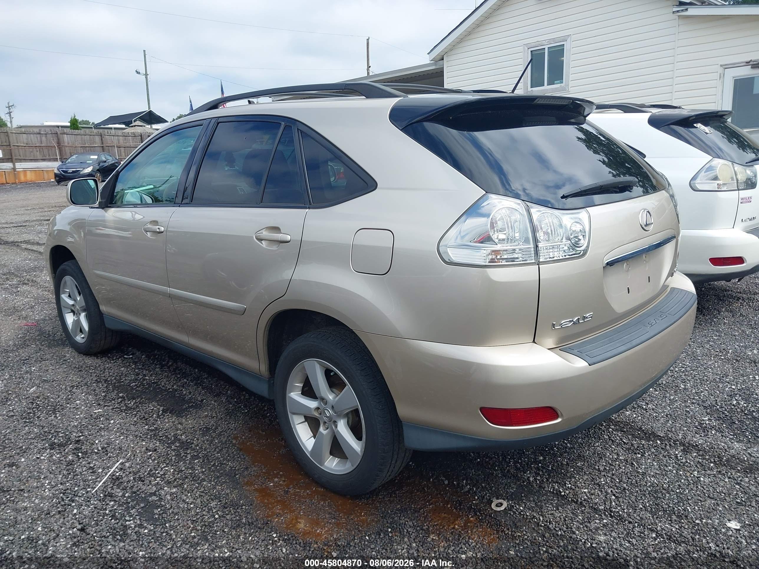 2004 Lexus Rx 330   Gold vin: 2T2HA31U64C030128