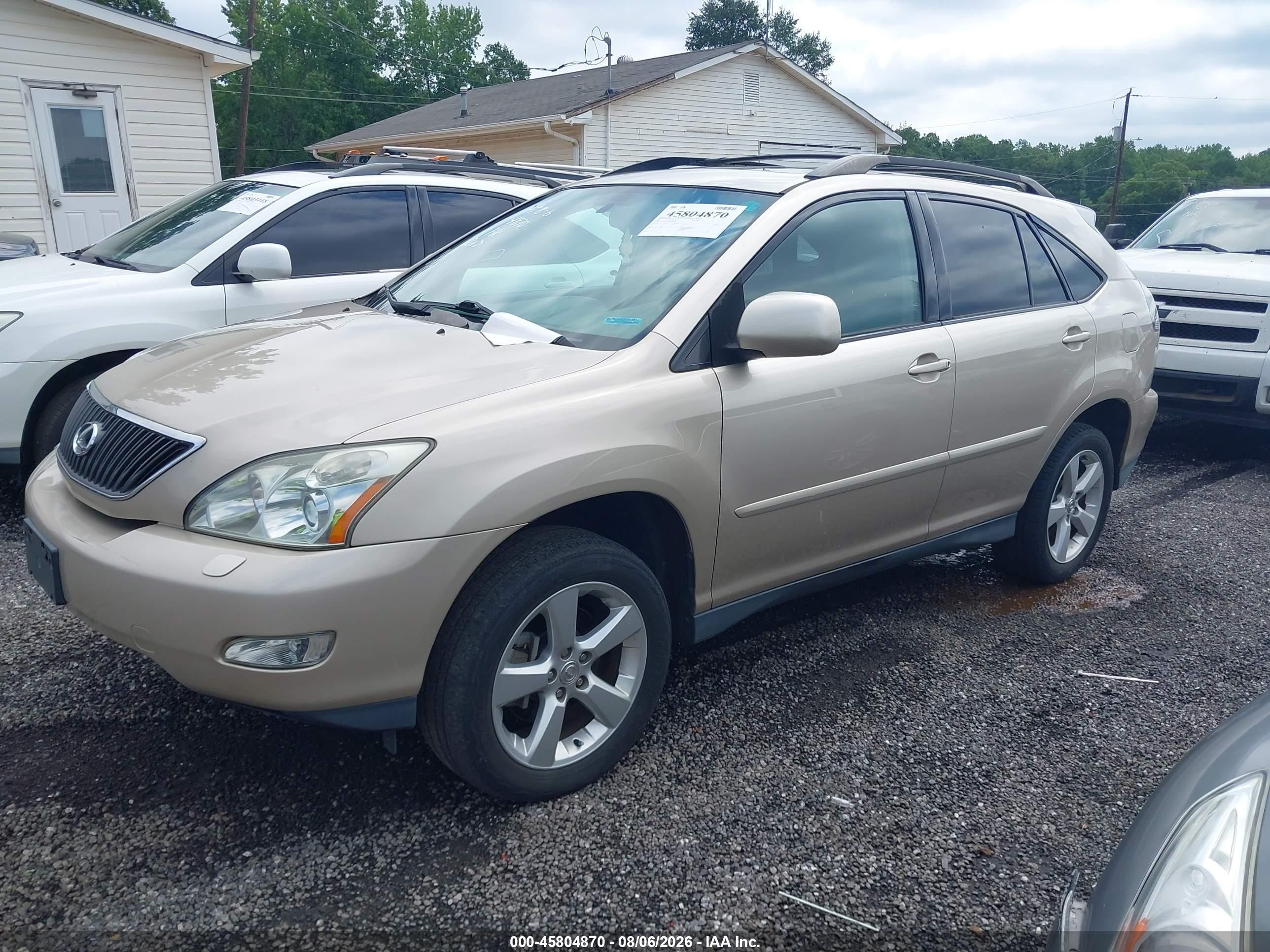 2004 Lexus Rx 330   Gold vin: 2T2HA31U64C030128