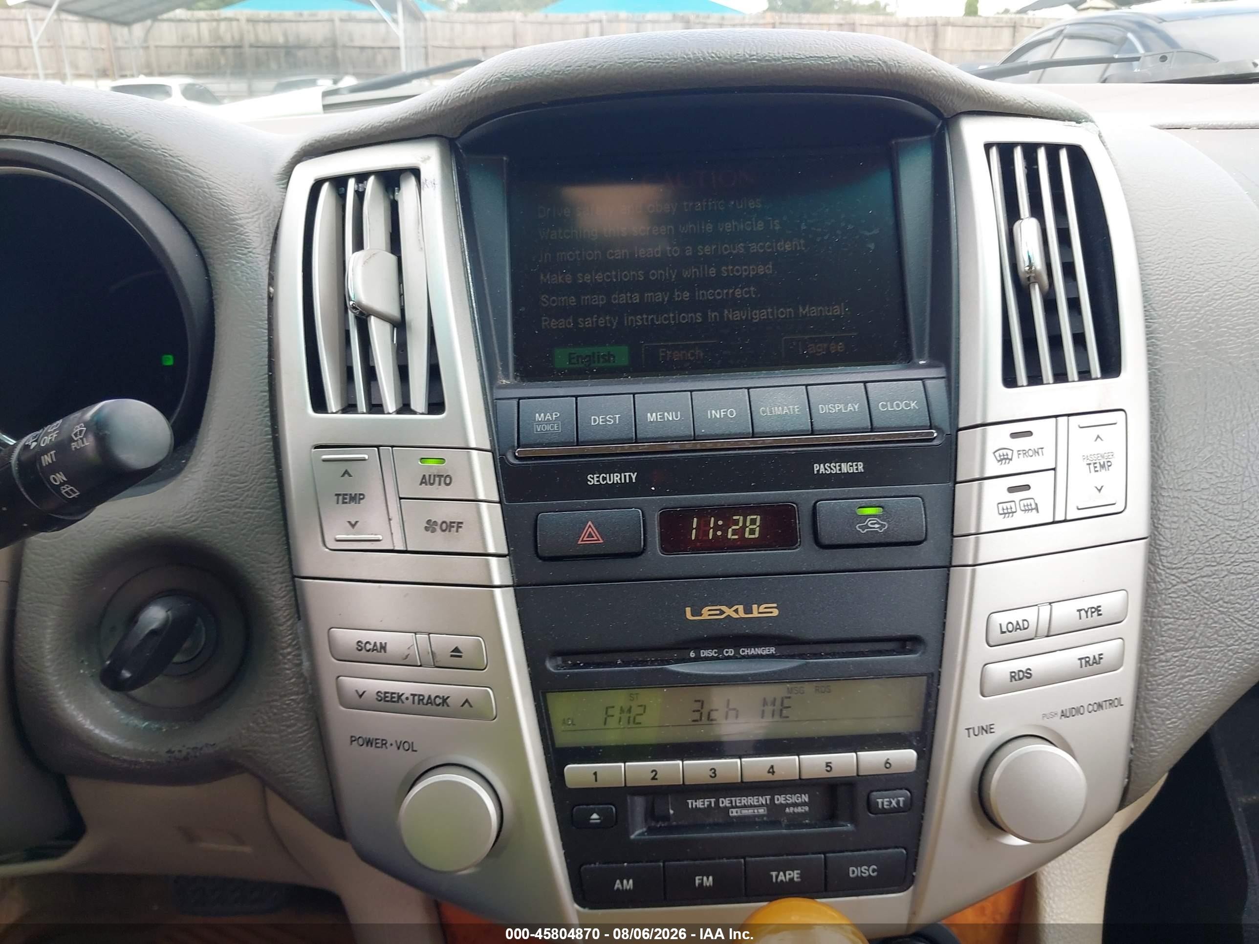 2004 Lexus Rx 330   Gold vin: 2T2HA31U64C030128
