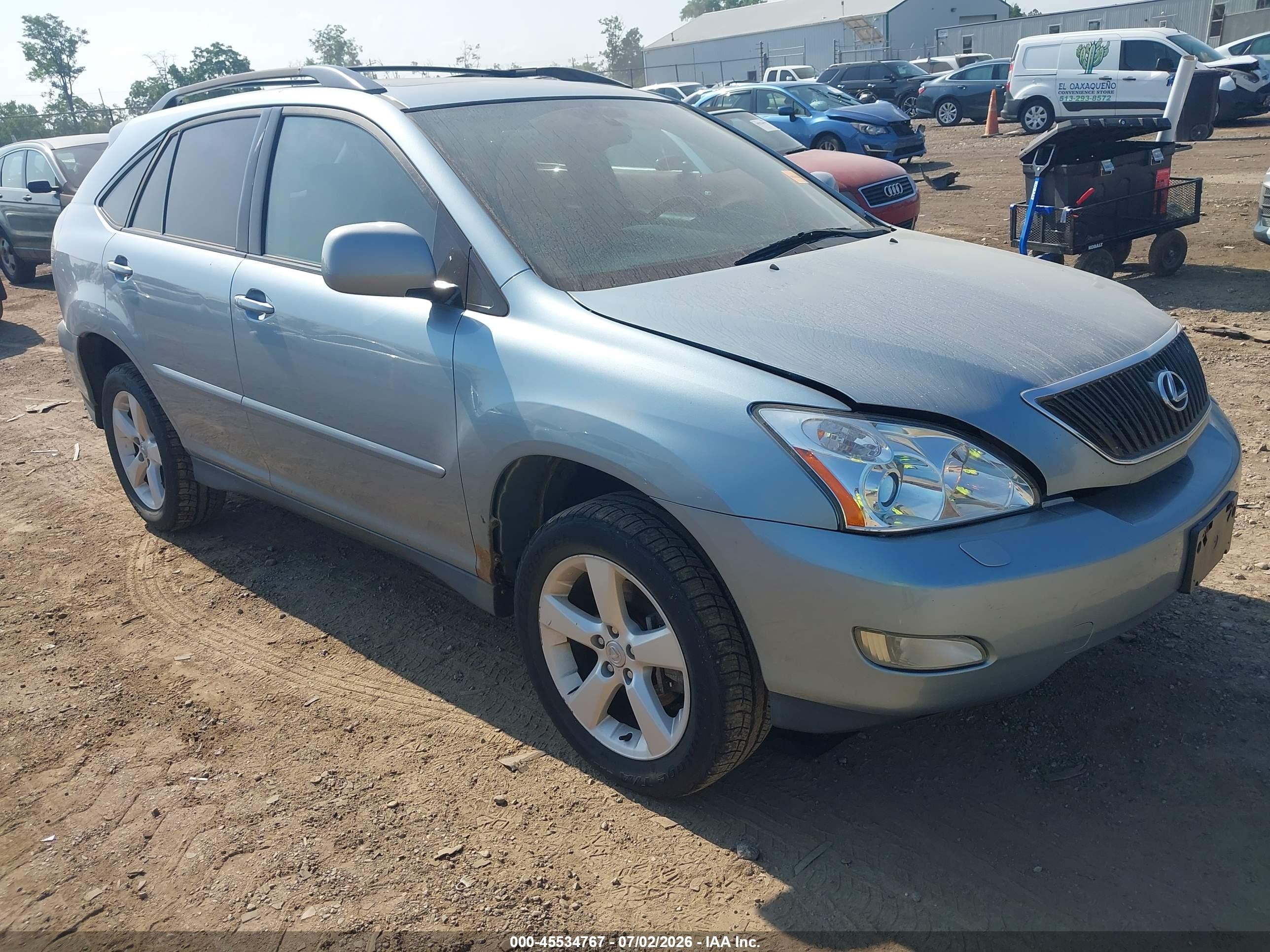 2004 Lexus Rx 330   Blue vin: 2T2HA31U64C032252