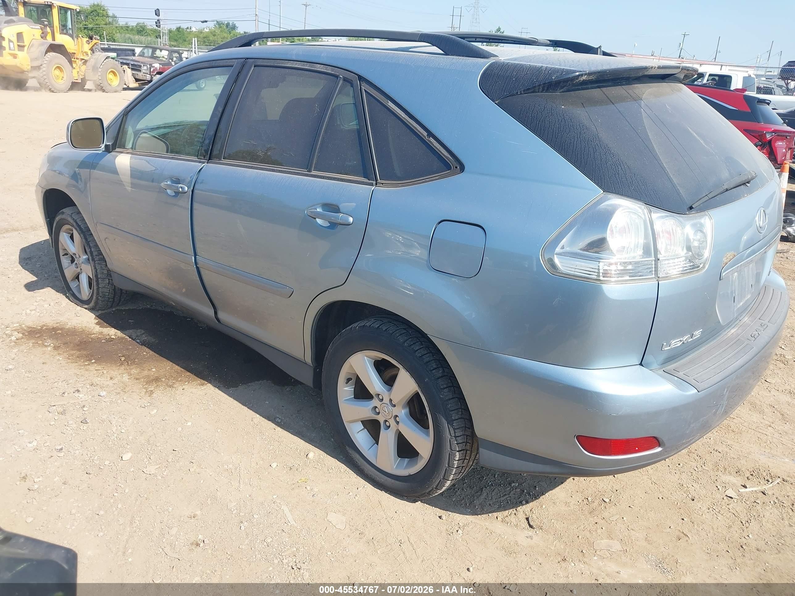 2004 Lexus Rx 330   Blue vin: 2T2HA31U64C032252