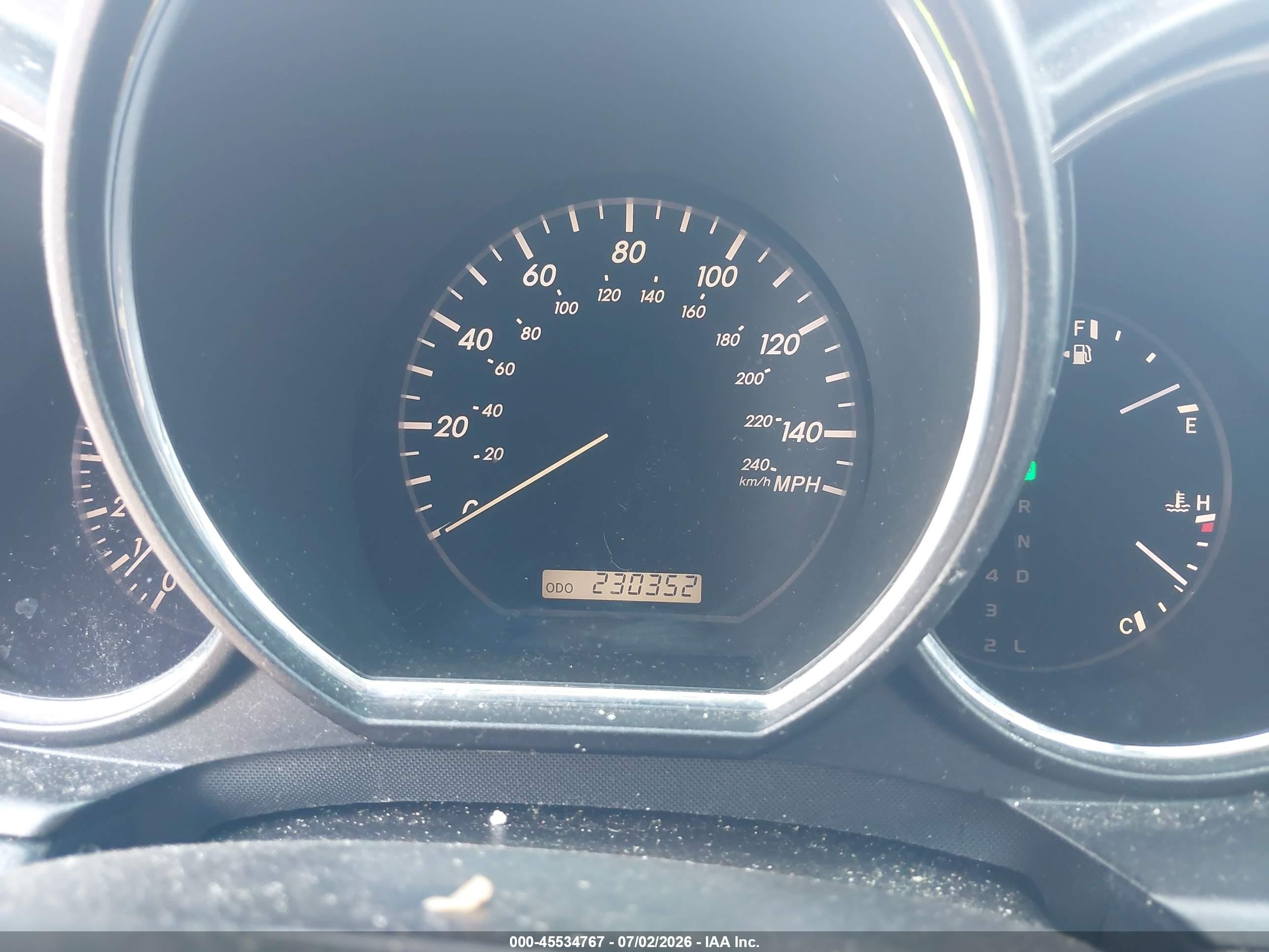 2004 Lexus Rx 330   Blue vin: 2T2HA31U64C032252