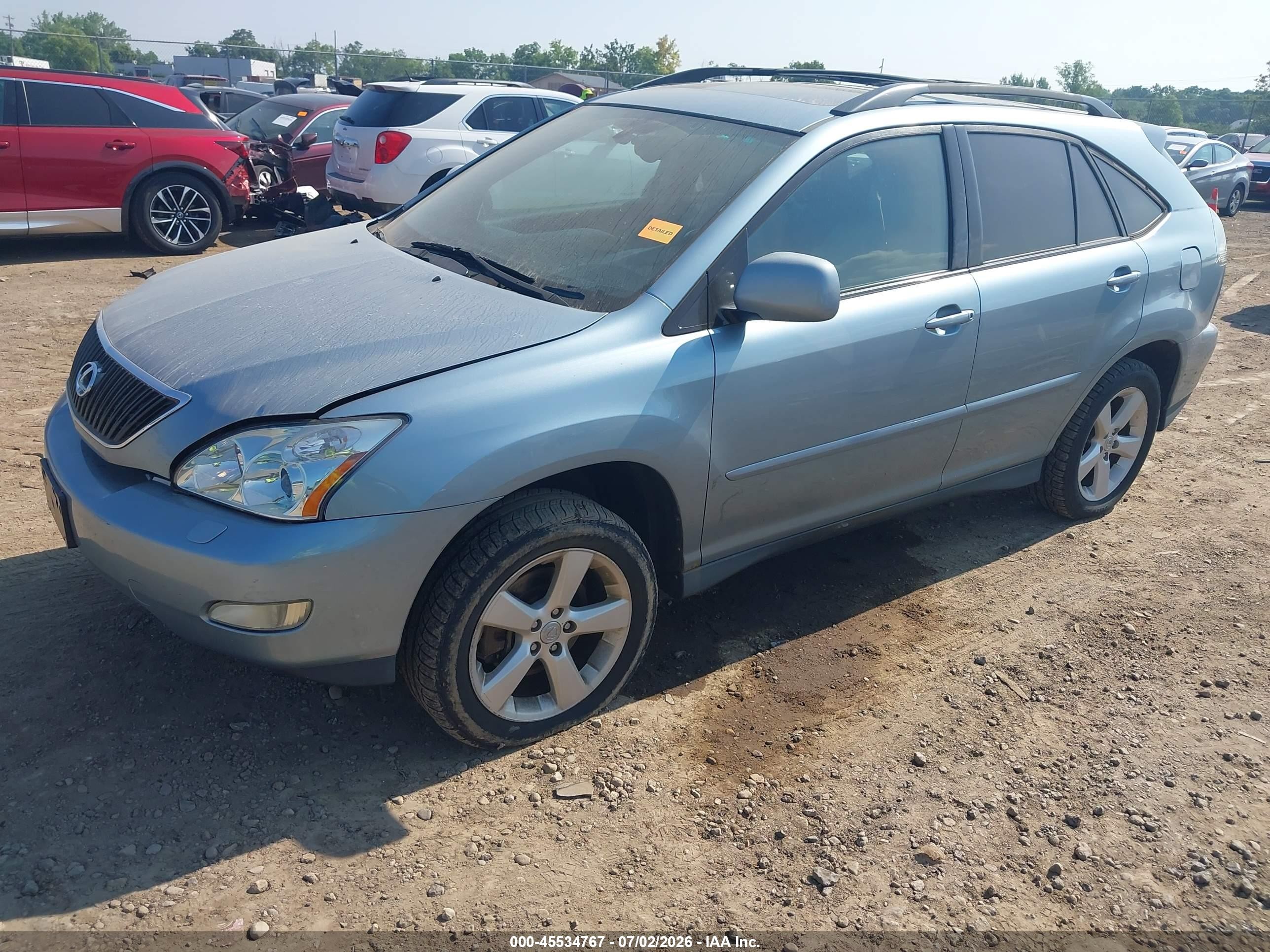 2004 Lexus Rx 330   Blue vin: 2T2HA31U64C032252