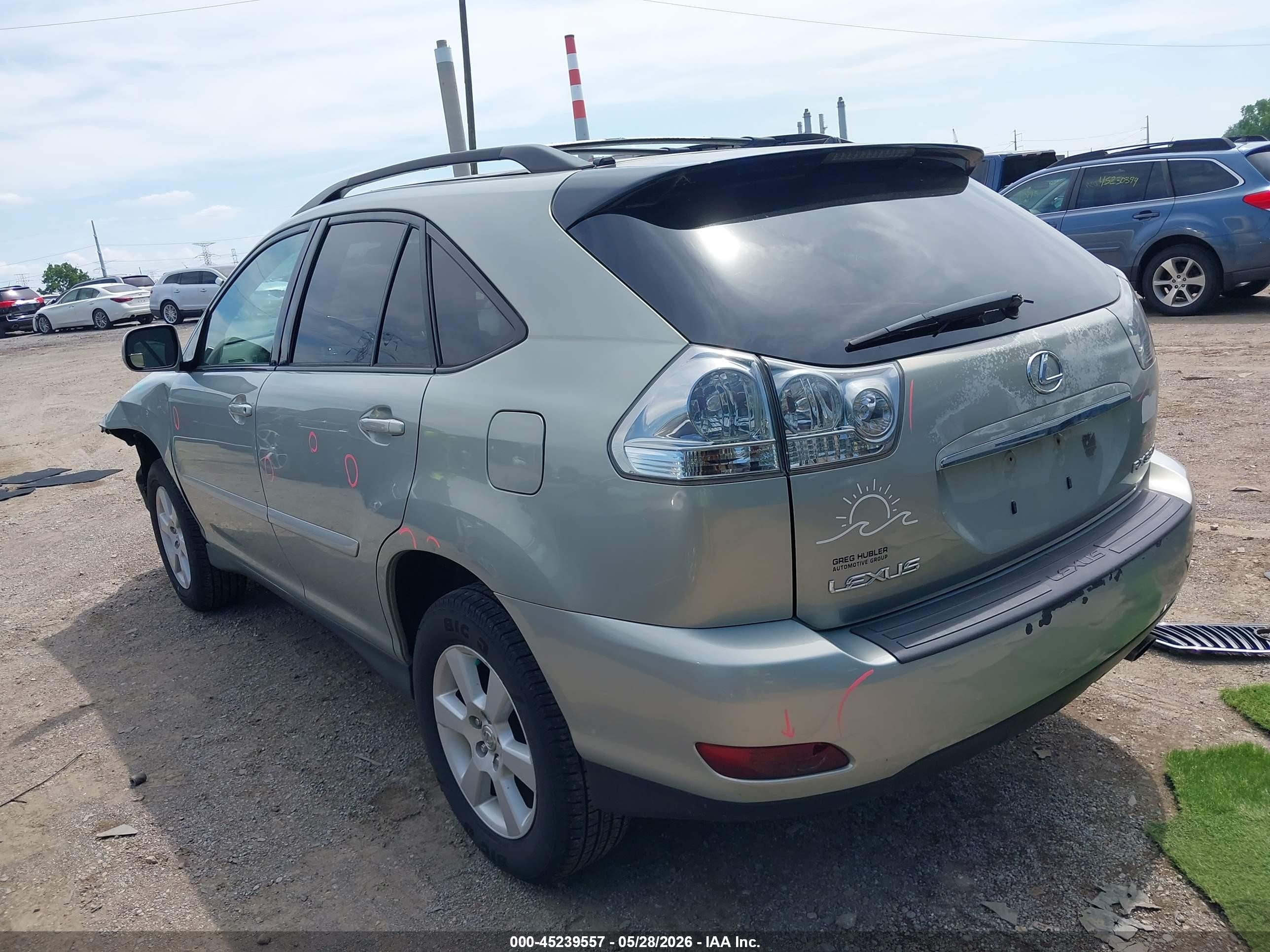 2004 Lexus Rx 330   Champagne vin: 2T2HA31U64C036141