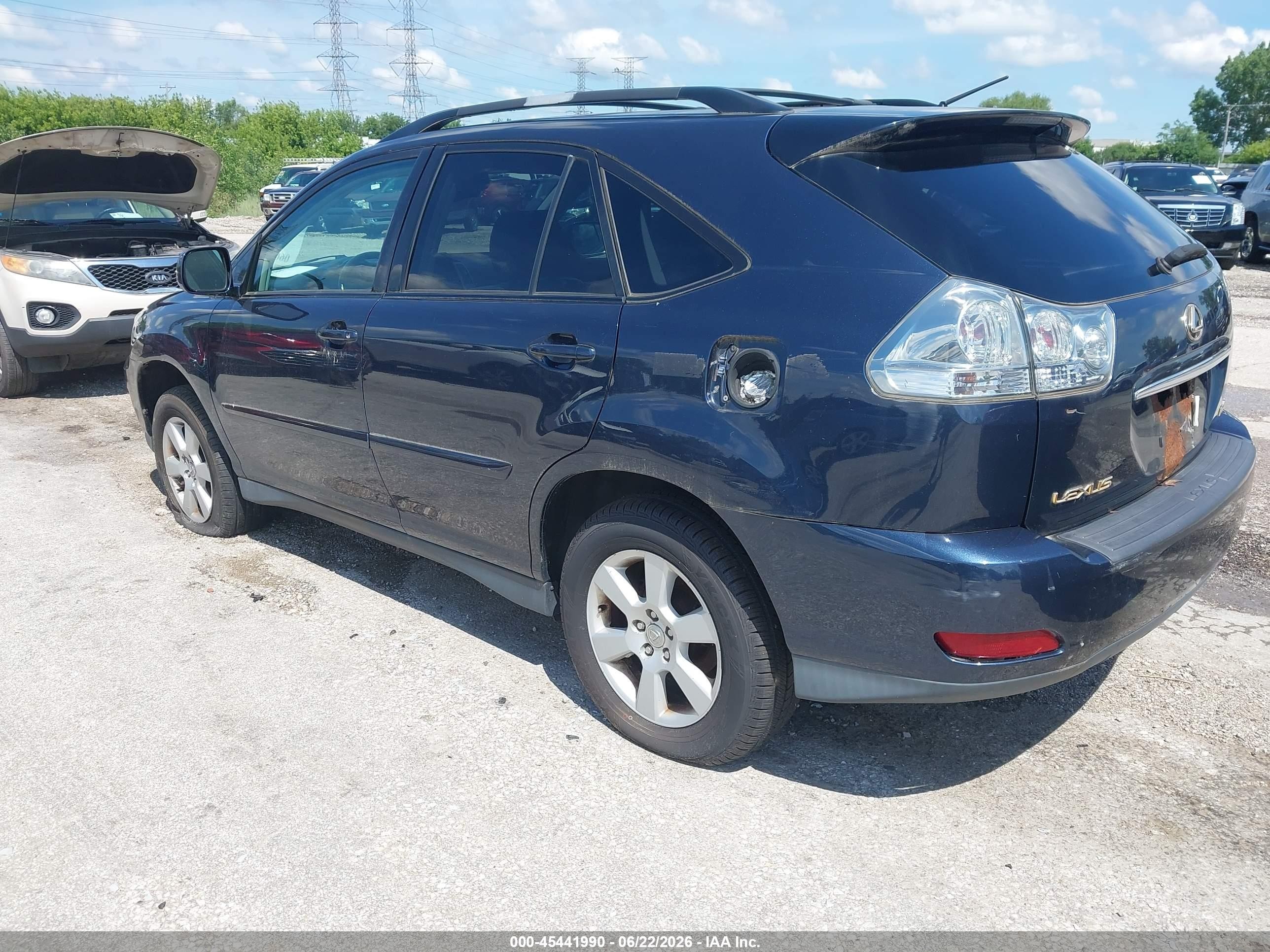 2005 Lexus Rx 330   Blue vin: 2T2HA31U65C046248