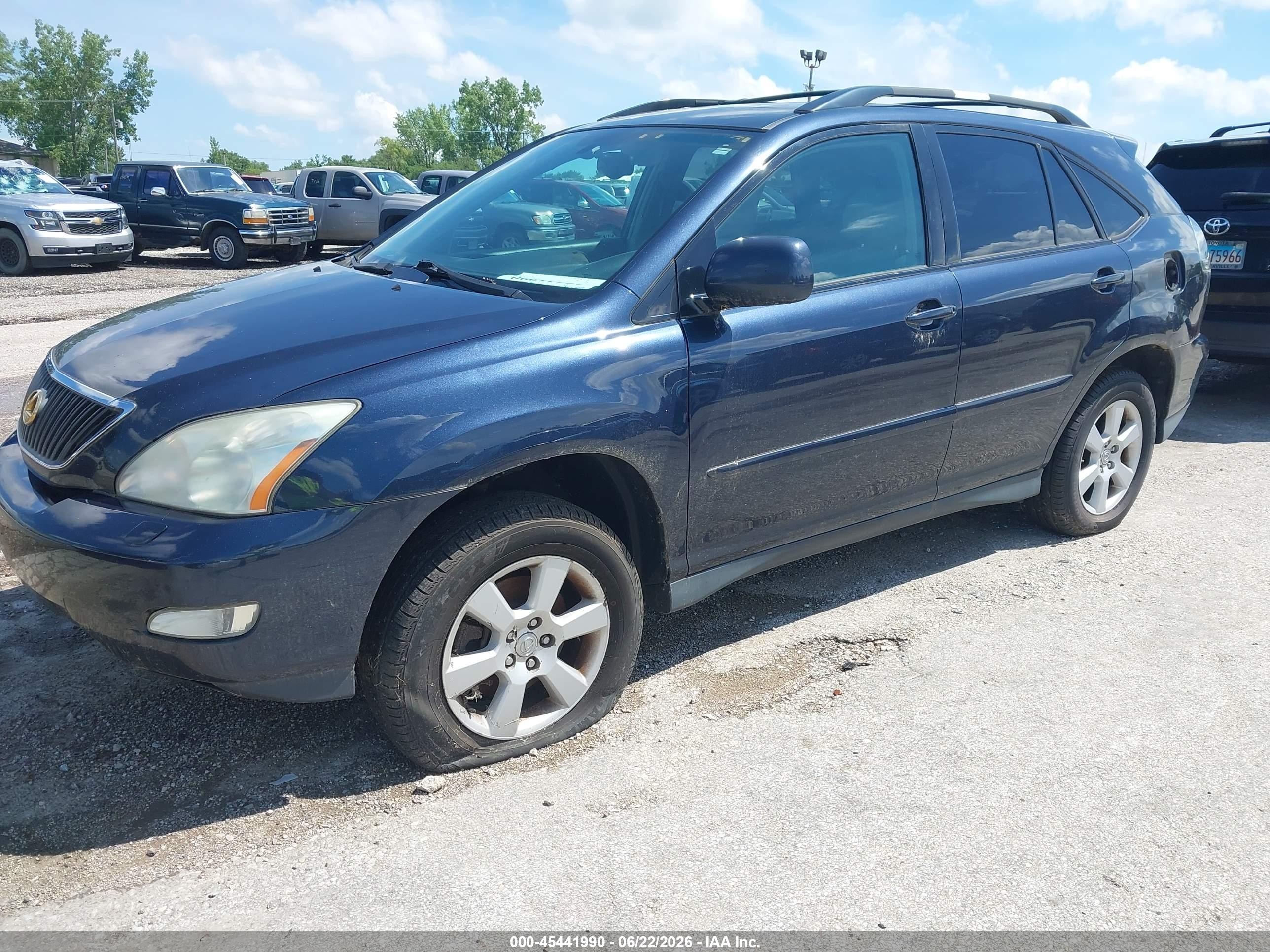 2005 Lexus Rx 330   Blue vin: 2T2HA31U65C046248