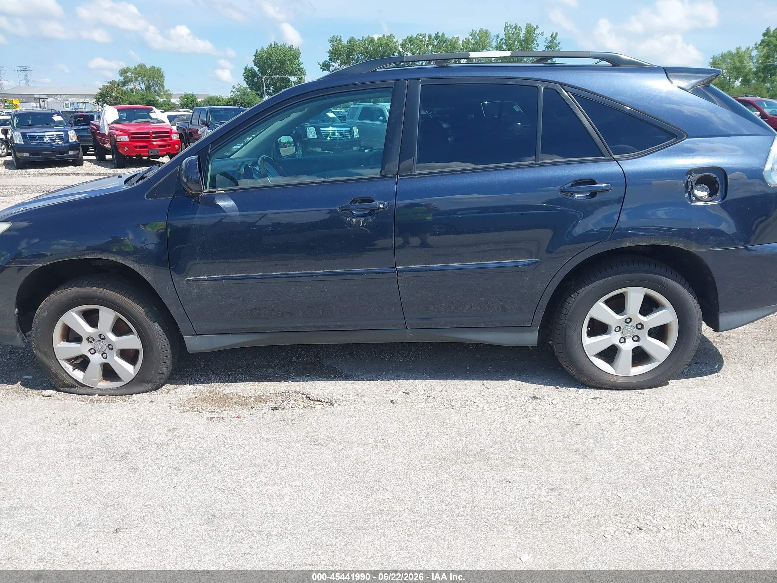 2005 Lexus Rx 330   Blue vin: 2T2HA31U65C046248