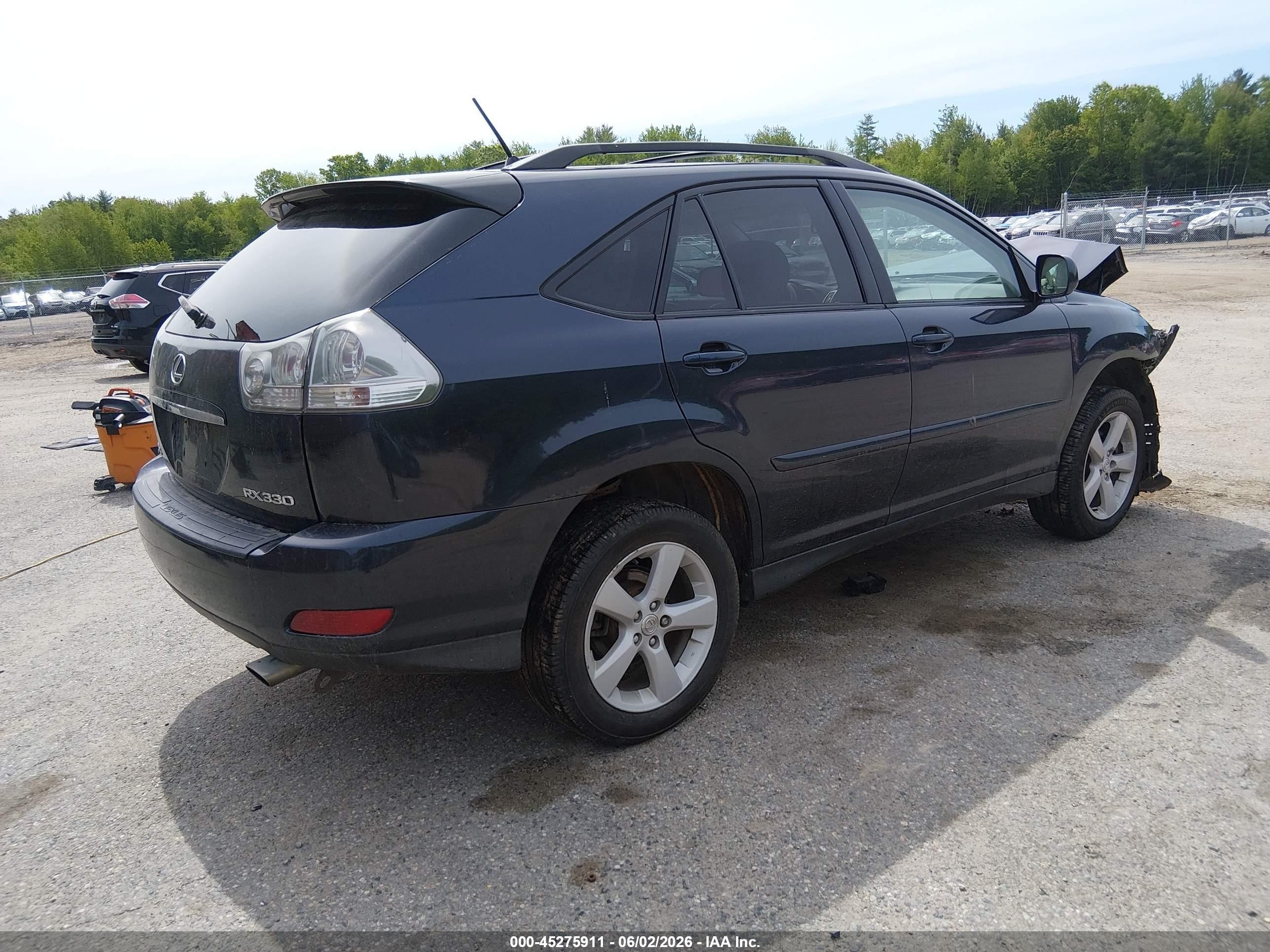 2005 Lexus Rx 330   Dark Blue vin: 2T2HA31U65C065382