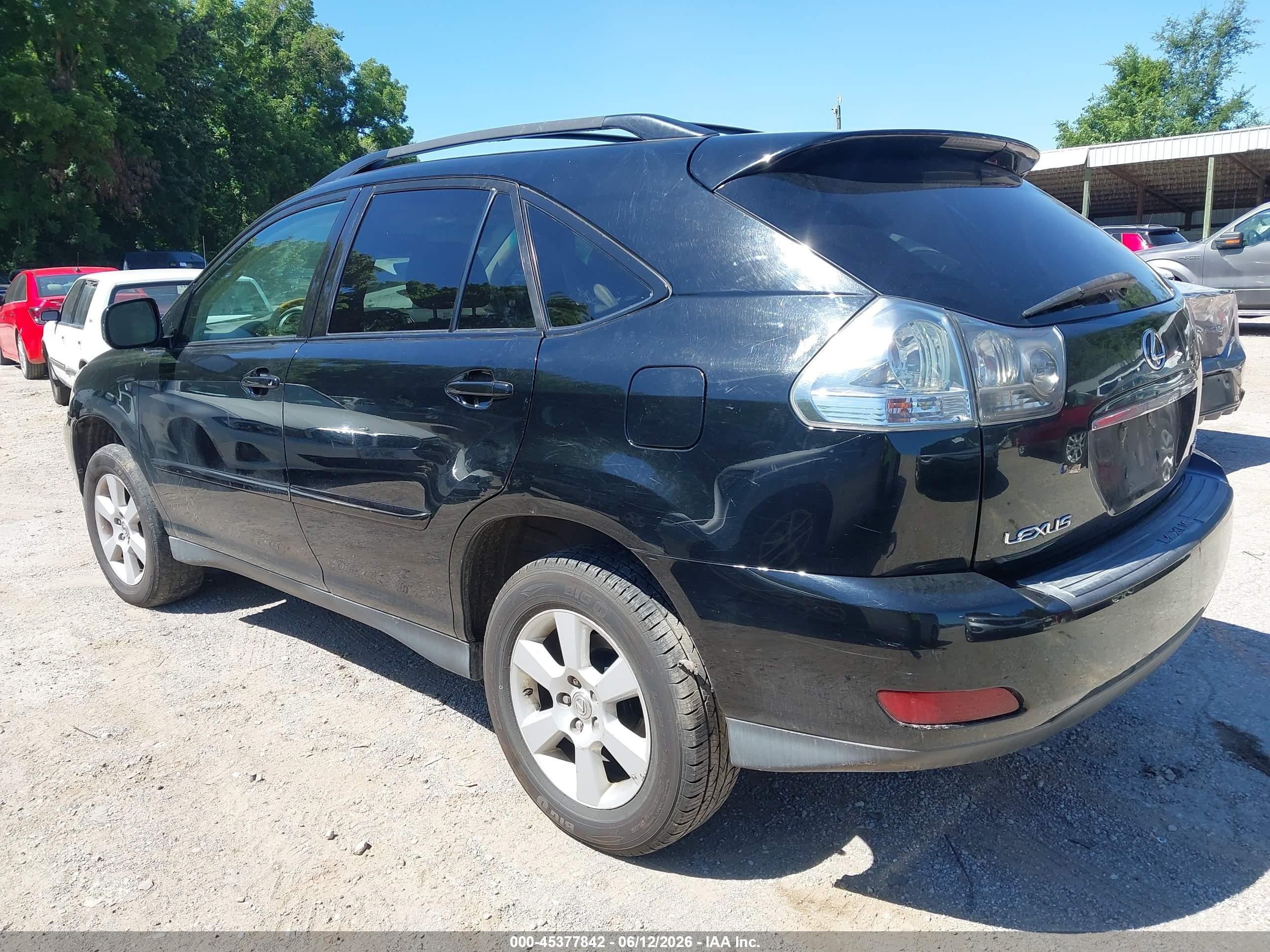 2005 Lexus Rx 330 Black vin: 2T2HA31U65C071554
