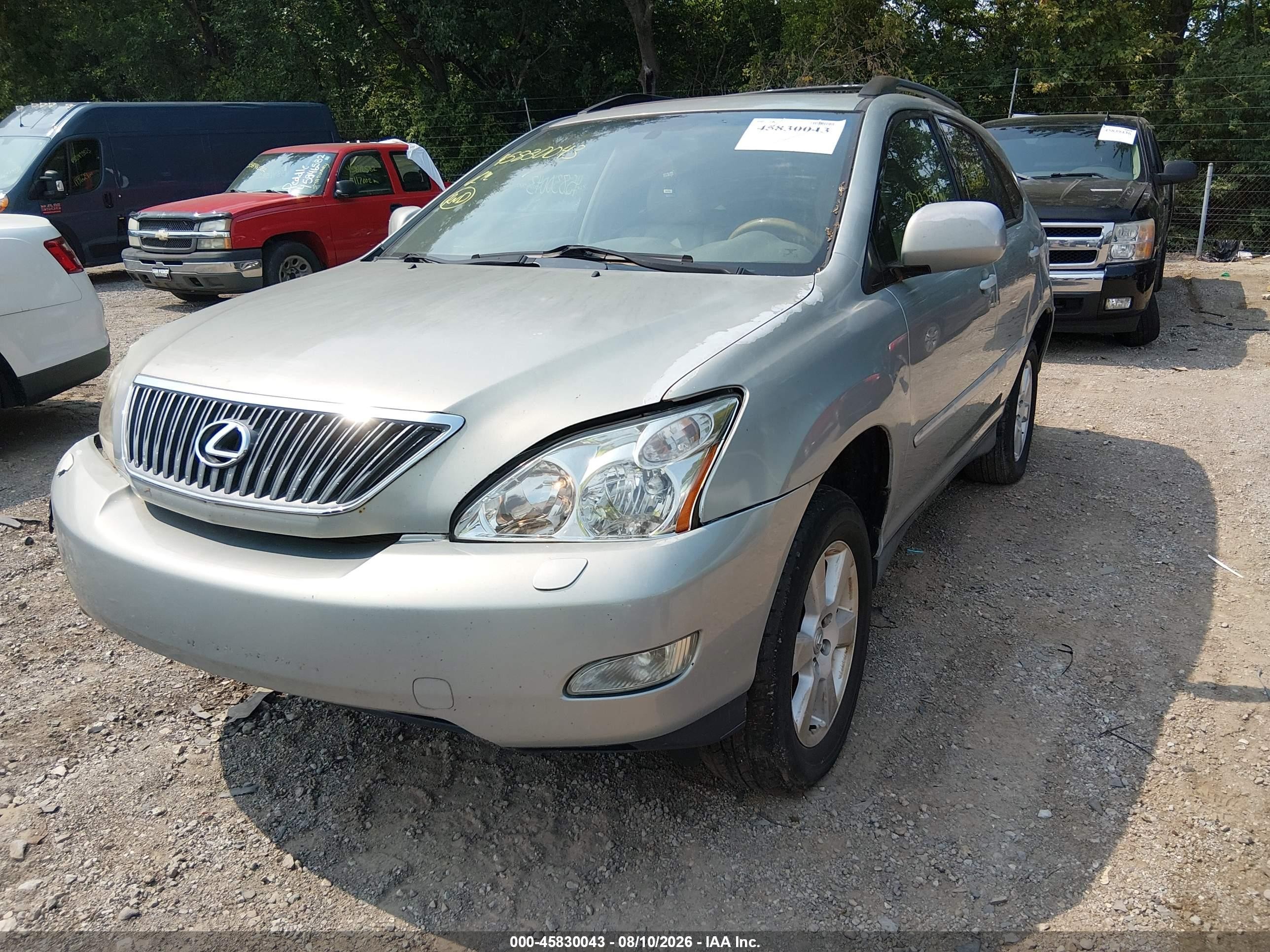 2005 Lexus Rx 330   Silver vin: 2T2HA31U65C072462